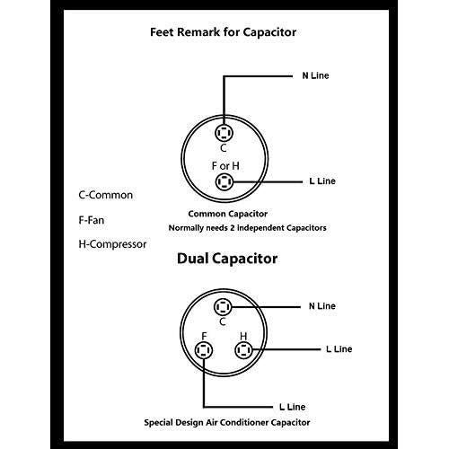 Capacitor de Aire Acondicionado CBB65 40+5uF 450V Dural