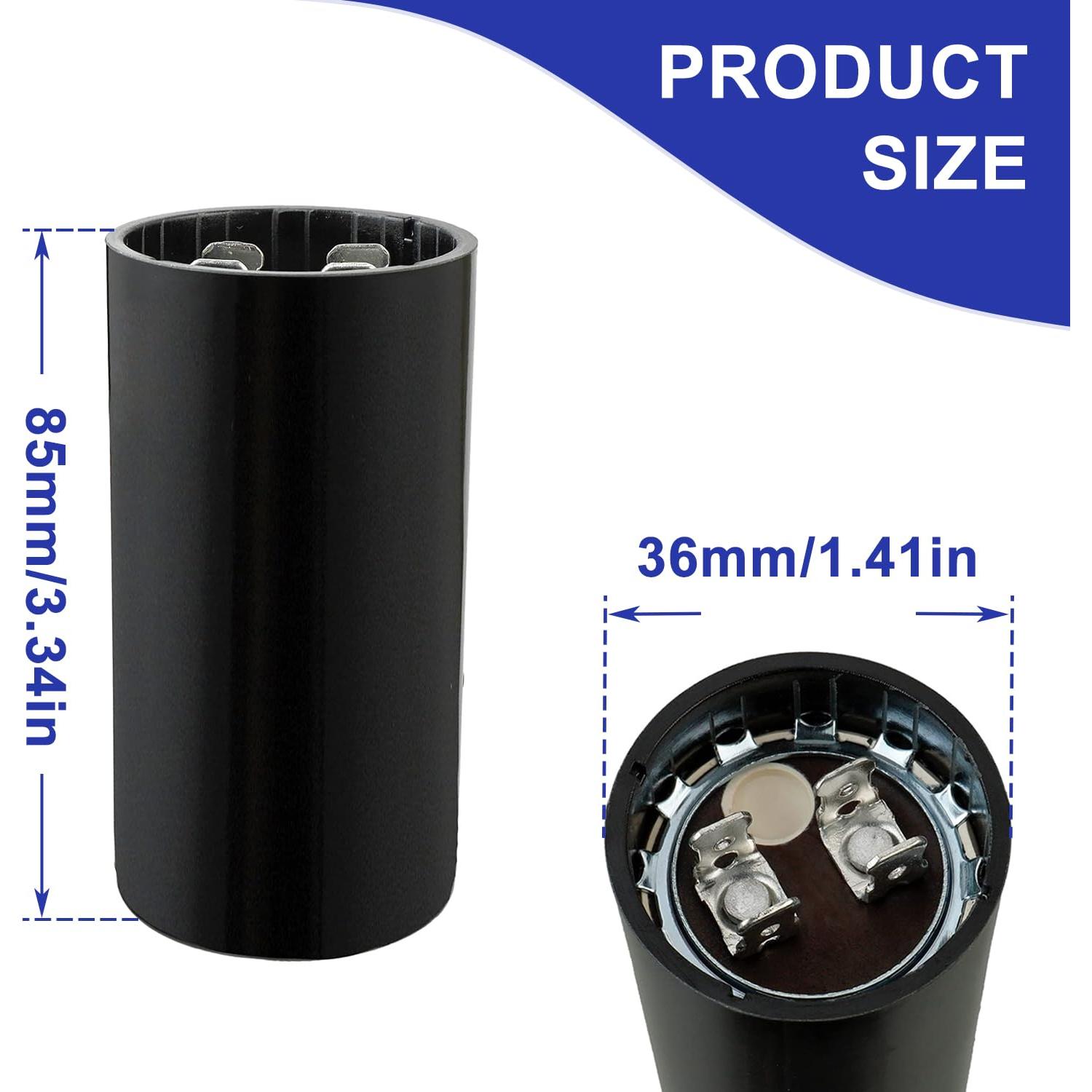 Capacitor de Arranque BOJACK CD60 540-648 uF 110-125 VAC