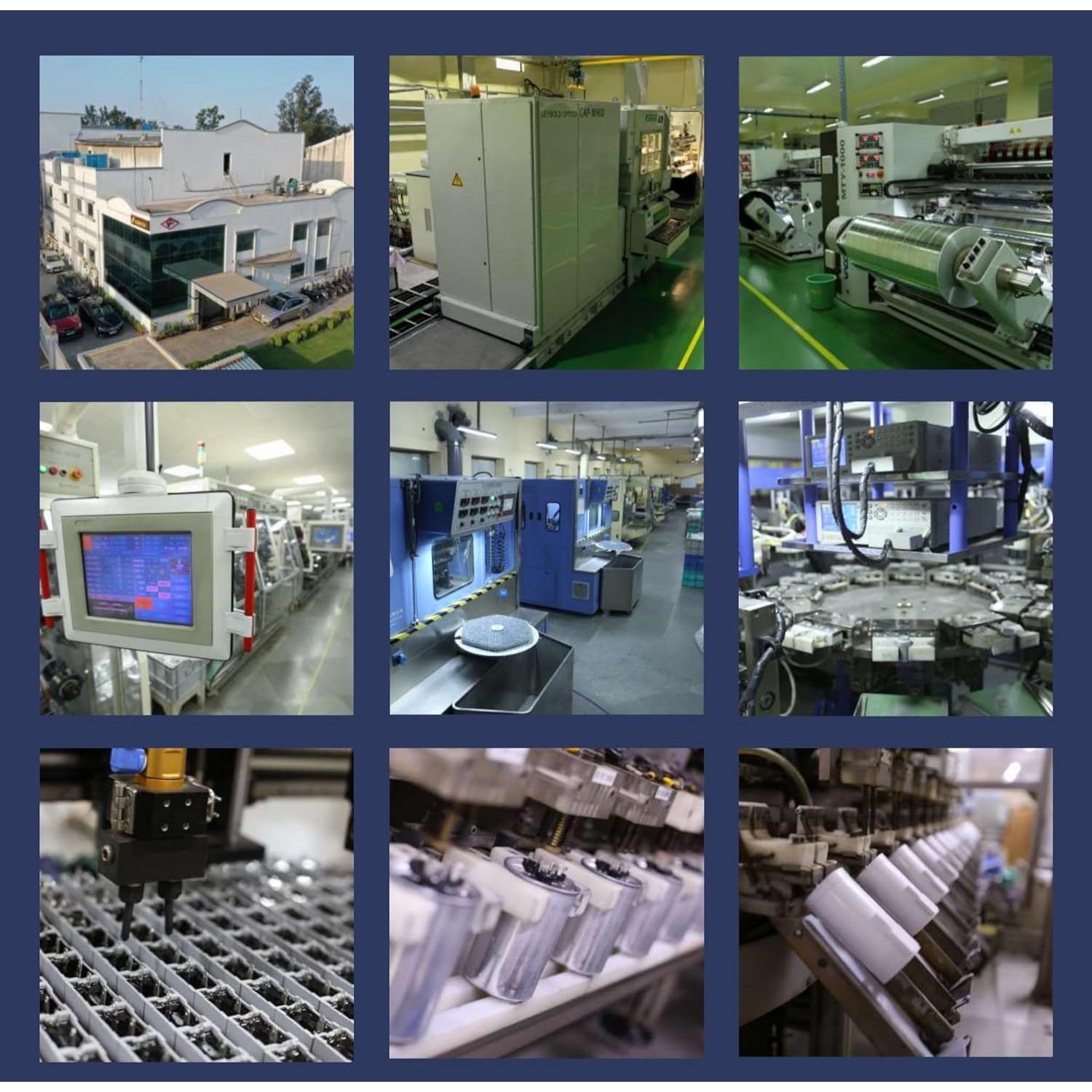 Capacitor Redondo 45+5uF GLOBE 370V/440V Doble Elemento