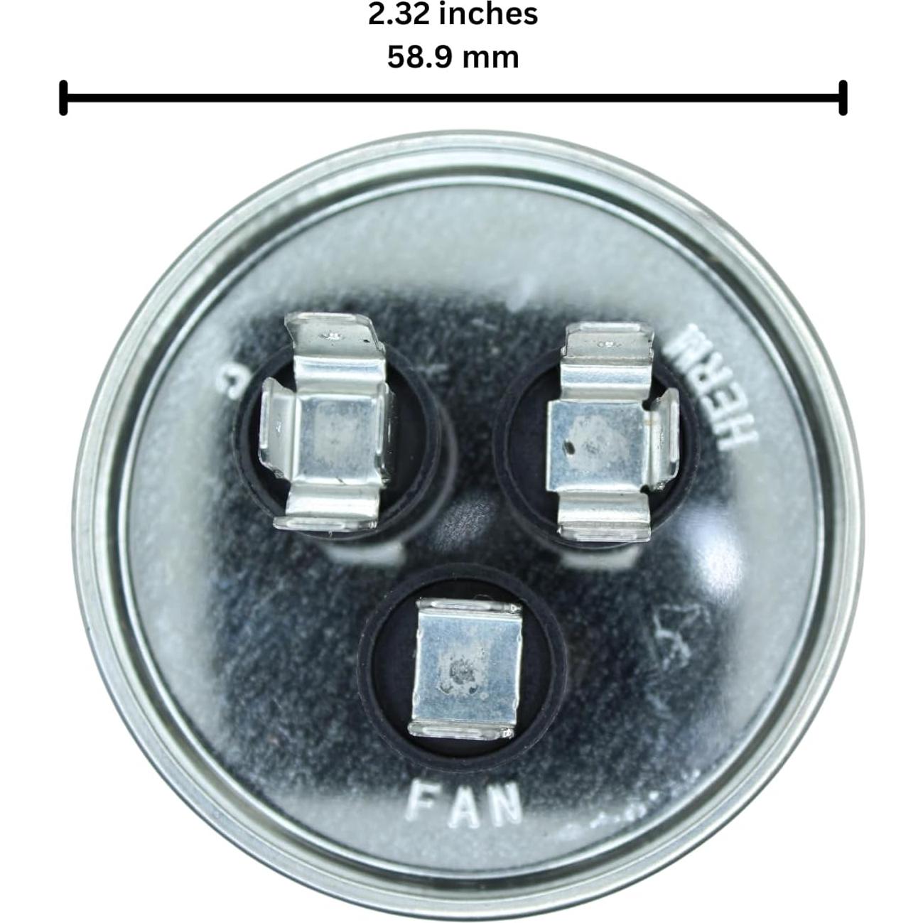 Capacitor Doble Arranque 45+5 uF HVAC Genius 370/440V