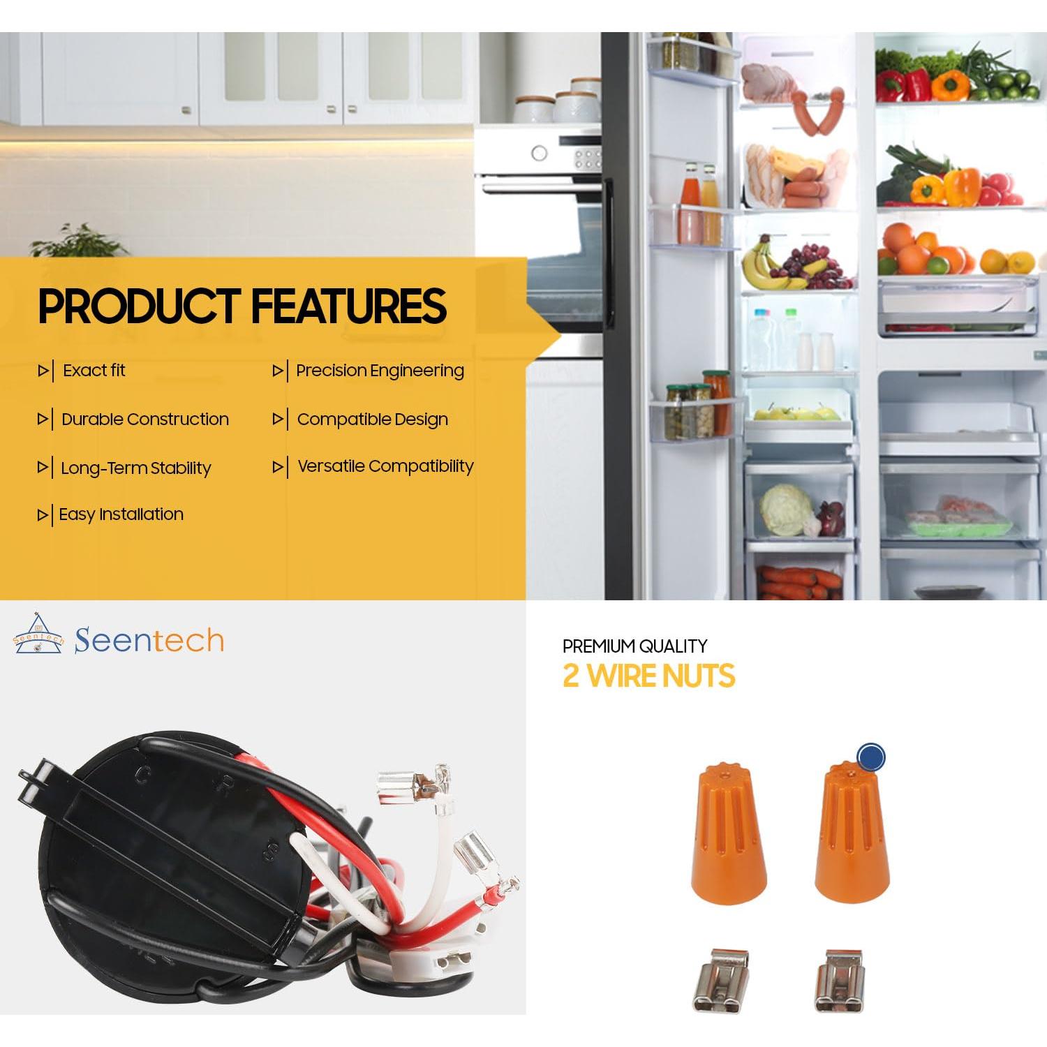 Capacitor de Arranque Duro 3en1 Seentech RCO410 - 115VAC