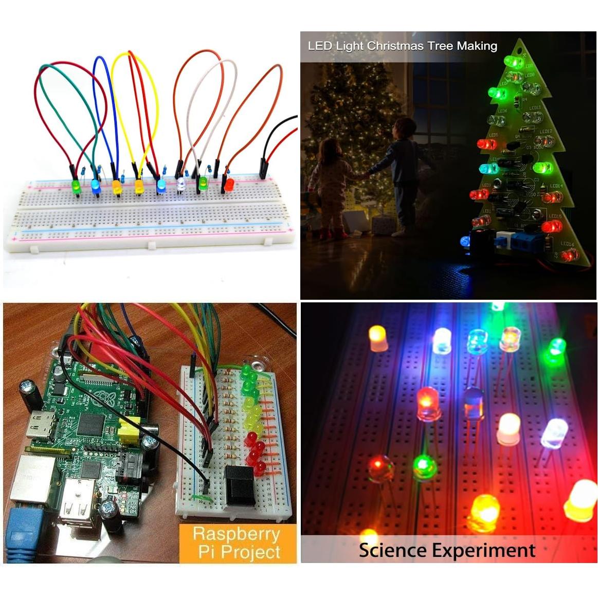 Kit de 50 Diodos LED Coloridos 5mm California JOS