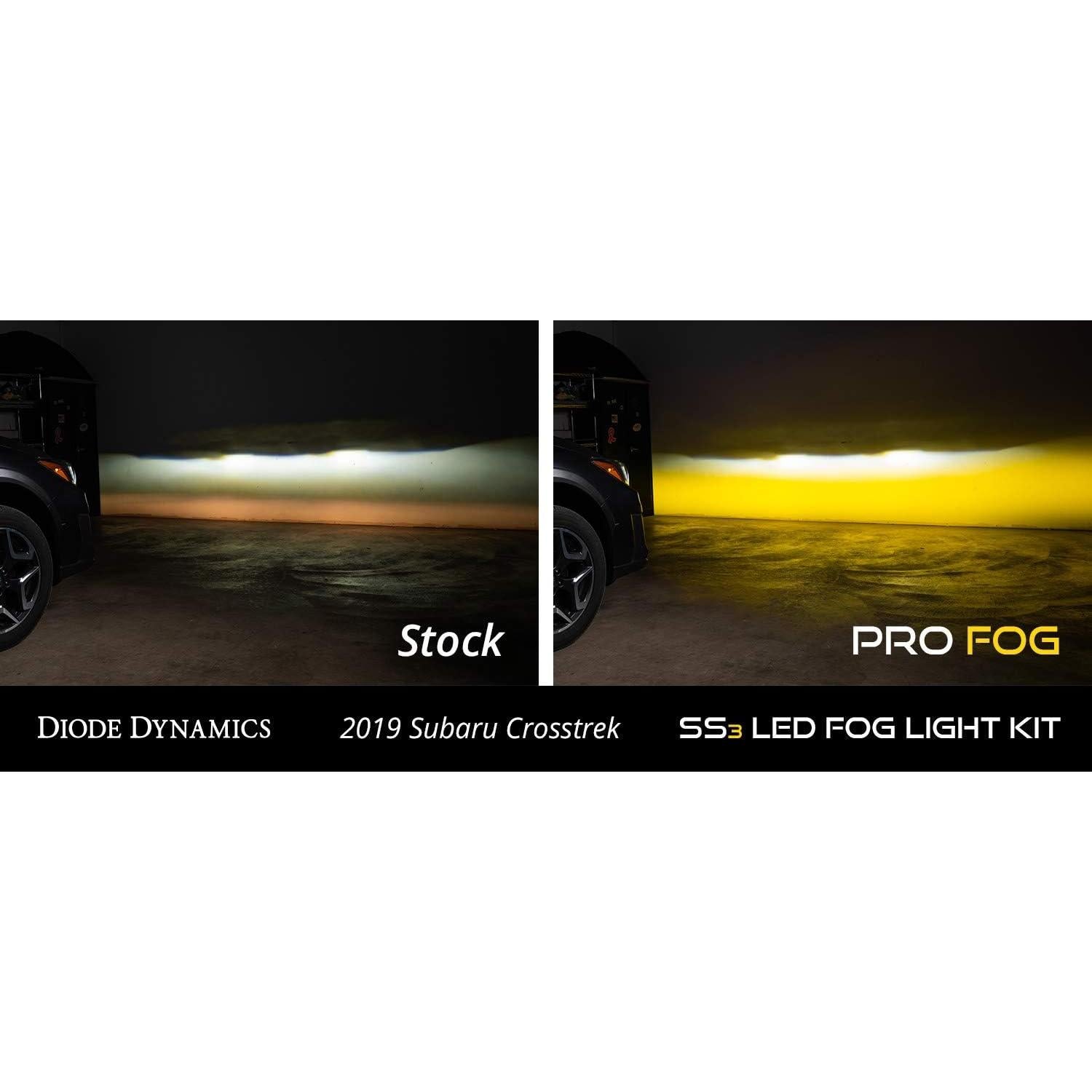Kit de Luces Antiniebla LED Diode Dynamics SS3 para Subaru Crosstrek 2016-2023