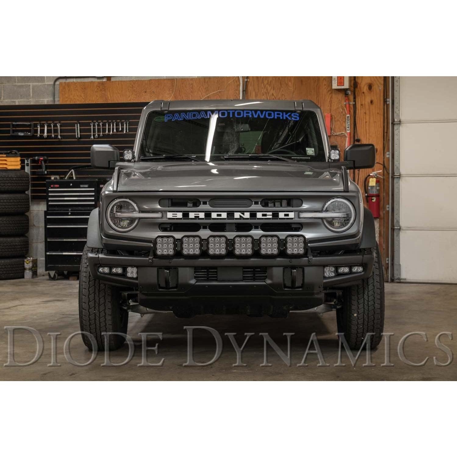 Kit de Luz LED Diode Dynamics Bronco SS5 6-Pod Blanco