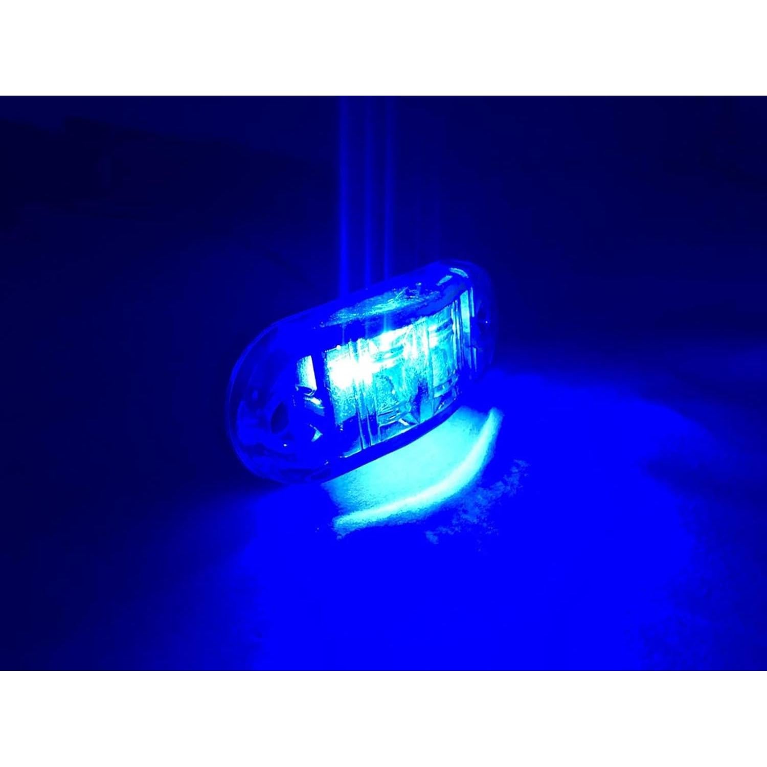 10 Luces LED de Marcador Lateral Atocayiso 2.5" Azul IP67