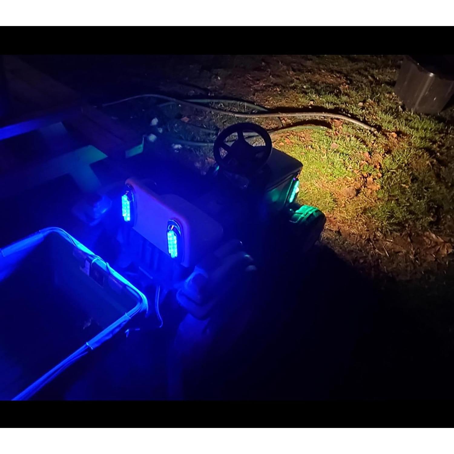 10 Luces LED de Marcador Lateral Atocayiso 2.5" Azul IP67