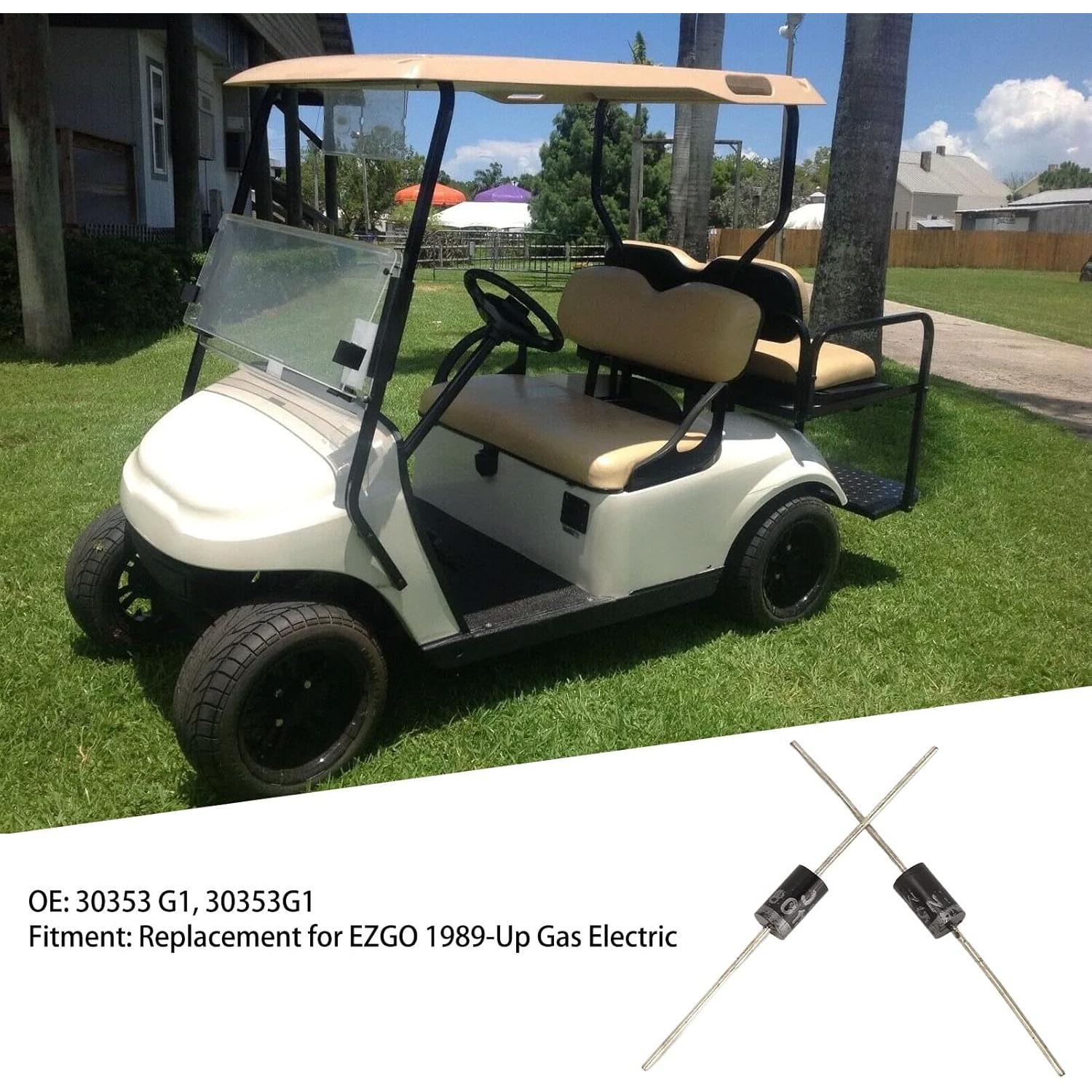 Diodo de Solenoide KIMISS 3A para Club Car y EZGO