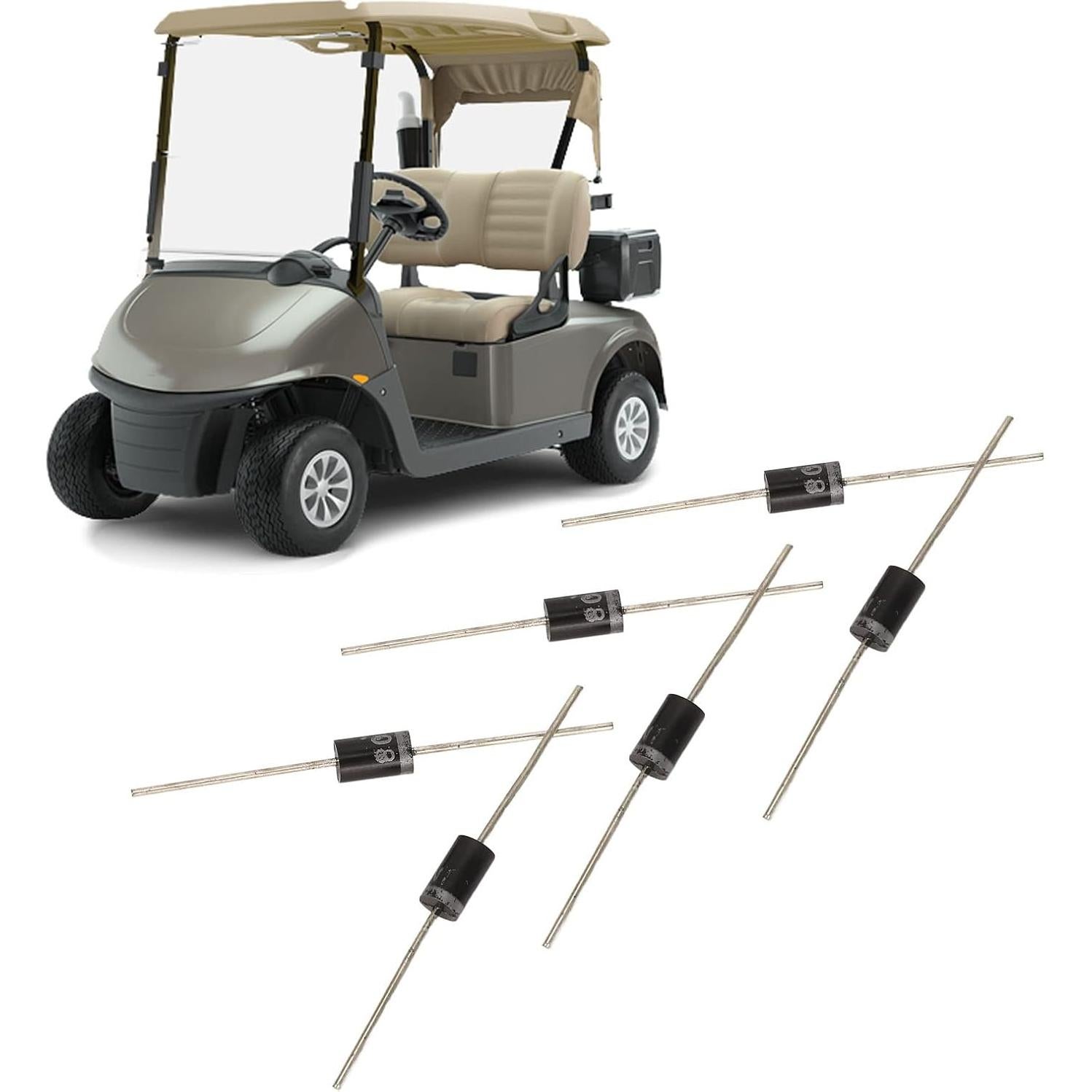 Diodo de Solenoide KIMISS 3A para Club Car y EZGO