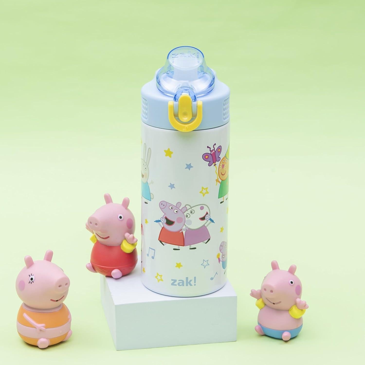 Botella de Agua Peppa Pig Zak 414ml Acero Inoxidable