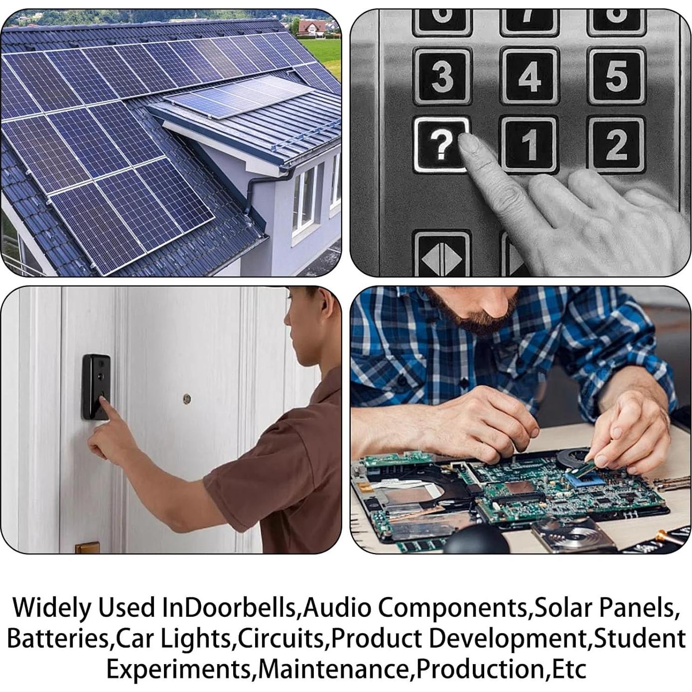 Diodo Rectificador 1N5408 Yetaida 3A 1000V Paquete 100 Piezas