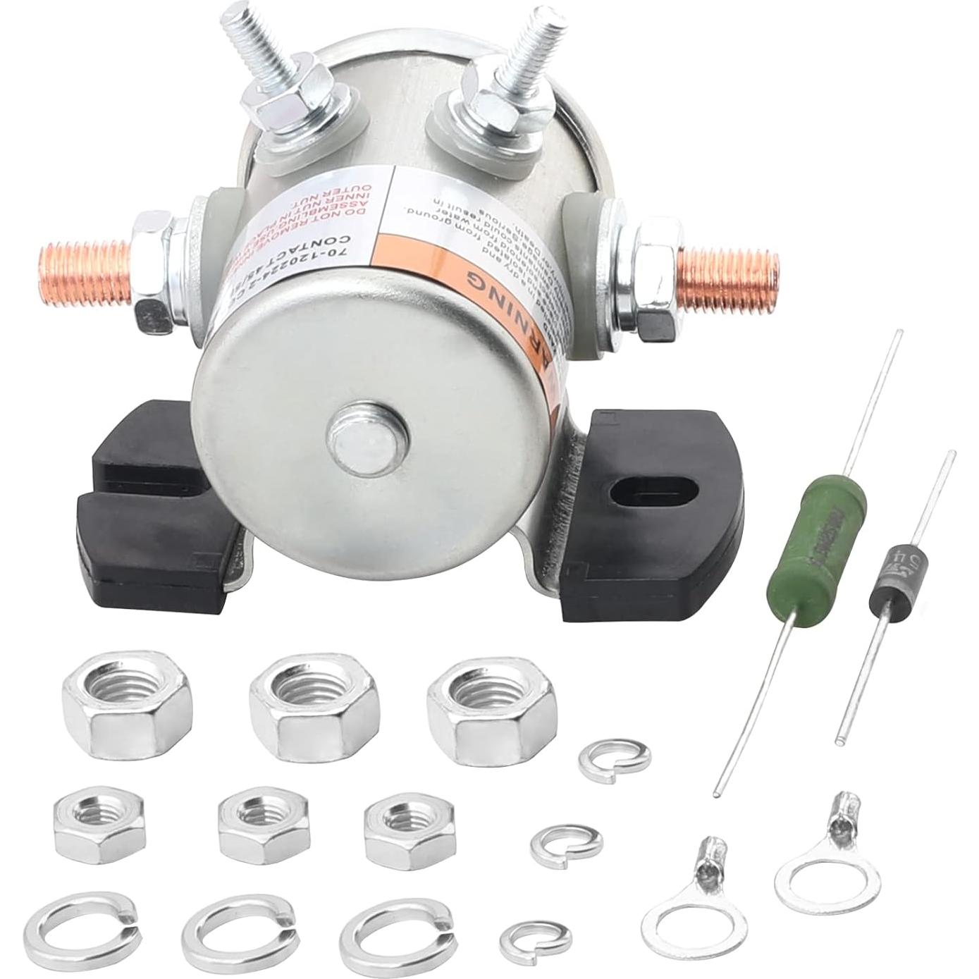 Relé de Solenoide 36V Roykaw para Carrito de Golf EZGO con Kit