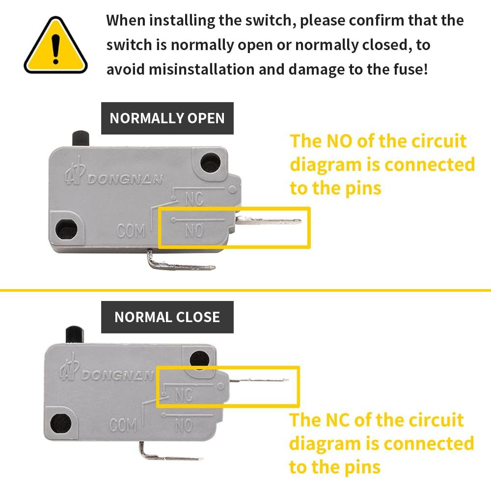 Kit de Repuestos para Microondas KOKISO - Interruptores, Diodos y Fusibles