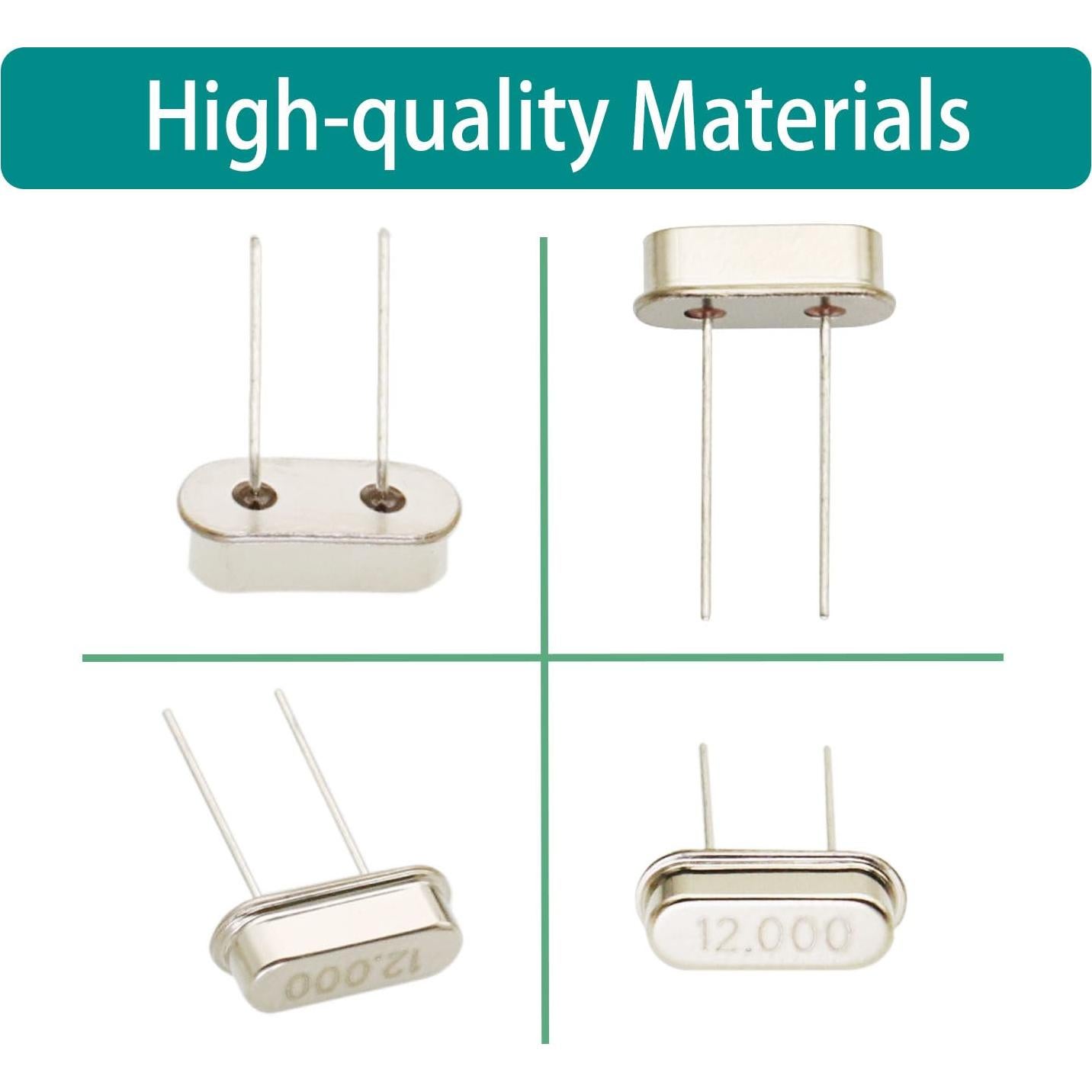 Kit de Osciladores de Cristal 200 Pcs Raogoodcx 4-27.145 MHz