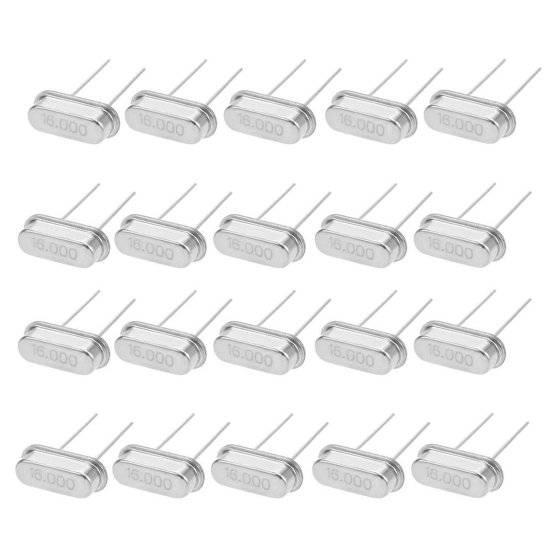 Osciladores de Cristal de Cuarzo DIP uxcell 16MHz 20 Pcs