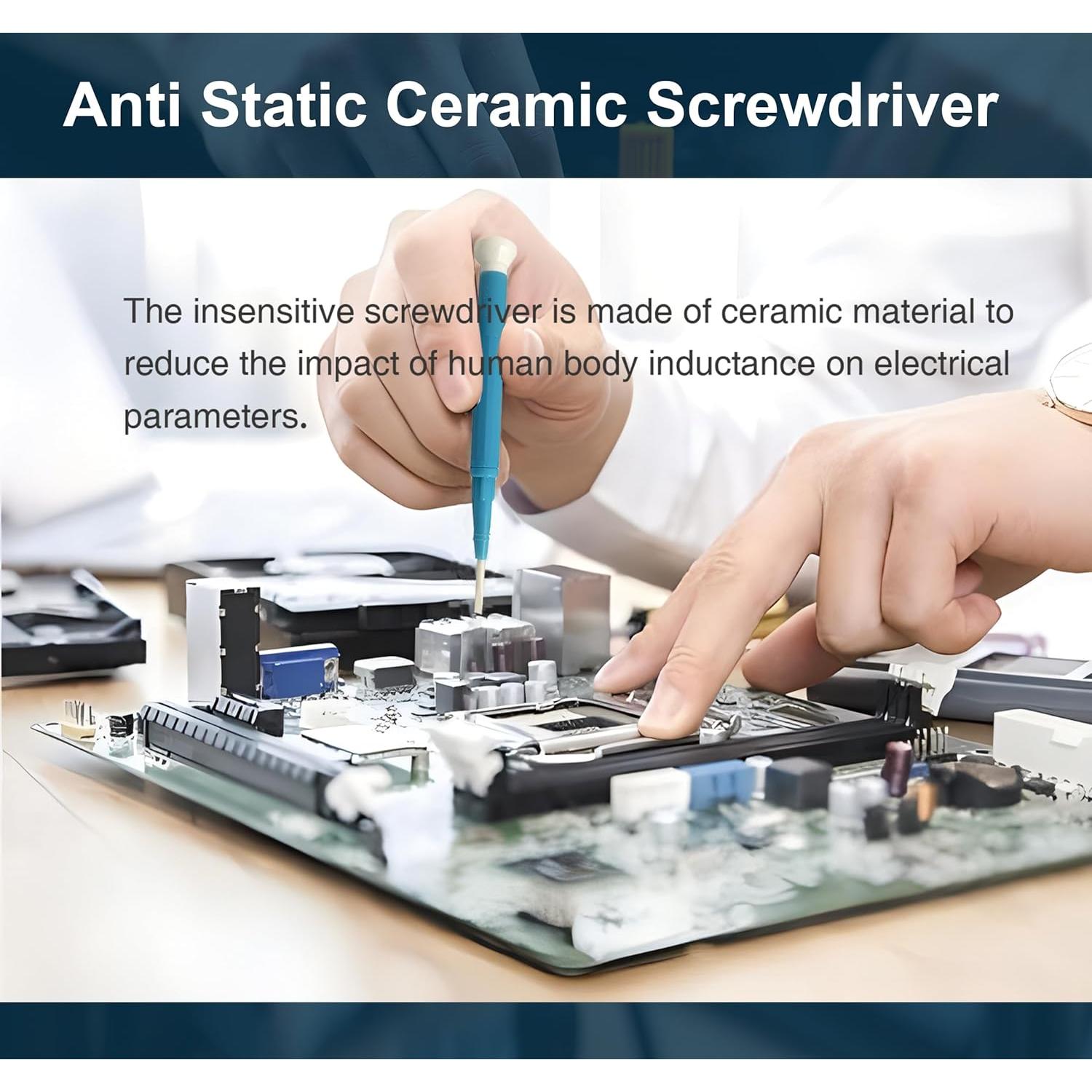 Kit de Potenciómetros Multivuelta 60PCS Mrosnail 100 a 500K Ohm