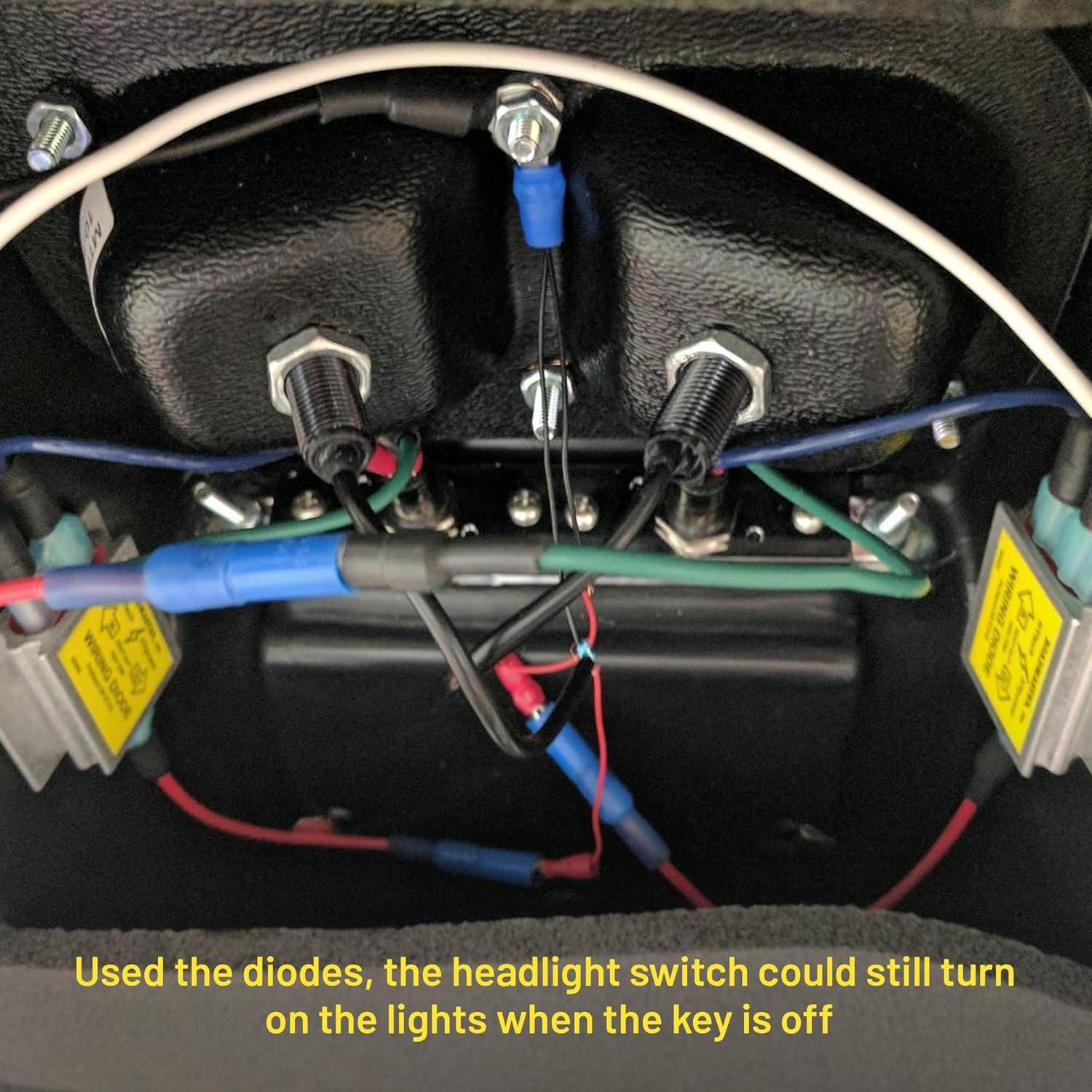 Diodo Aislante de Luz Trasera Oyviny para Remolque RV