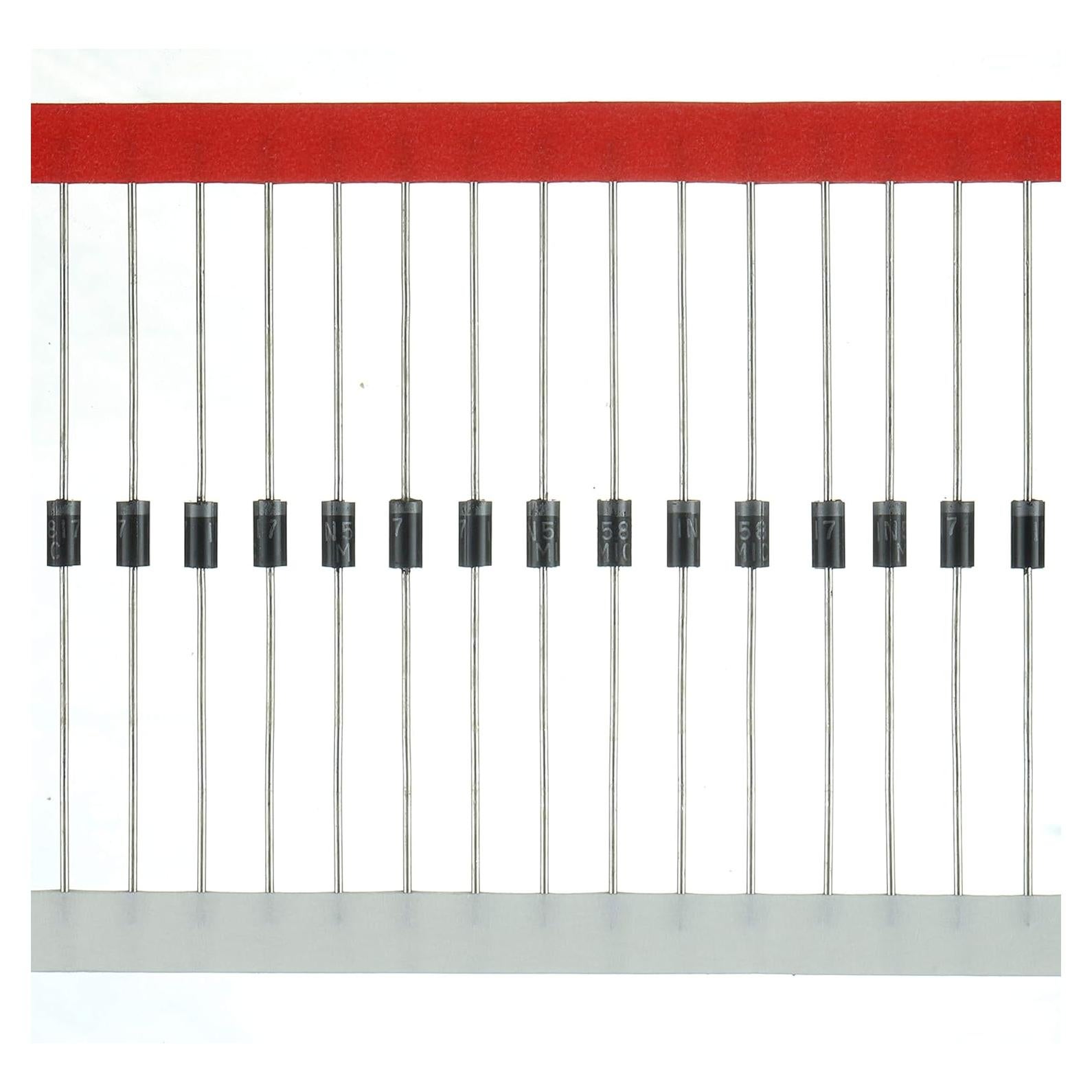 Diodo Schottky BOJACK IN5817 1A 20V Axial Paquete 125