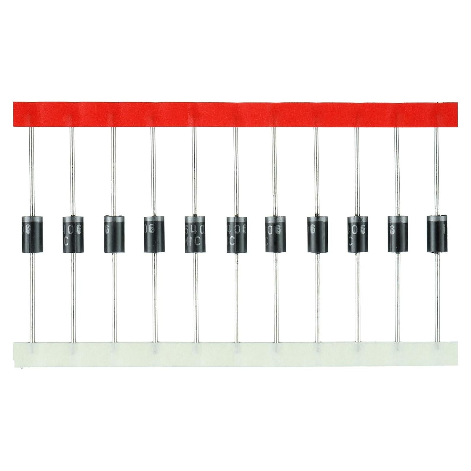 Diodo Rectificador BOJACK IN5406 3A 600V Axial Paquete 50