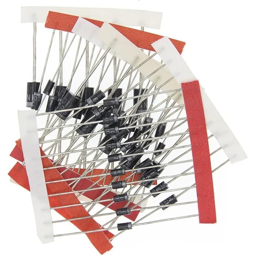 Kit de Diodos Rectificadores y Schottky Nixesky 20 Piezas