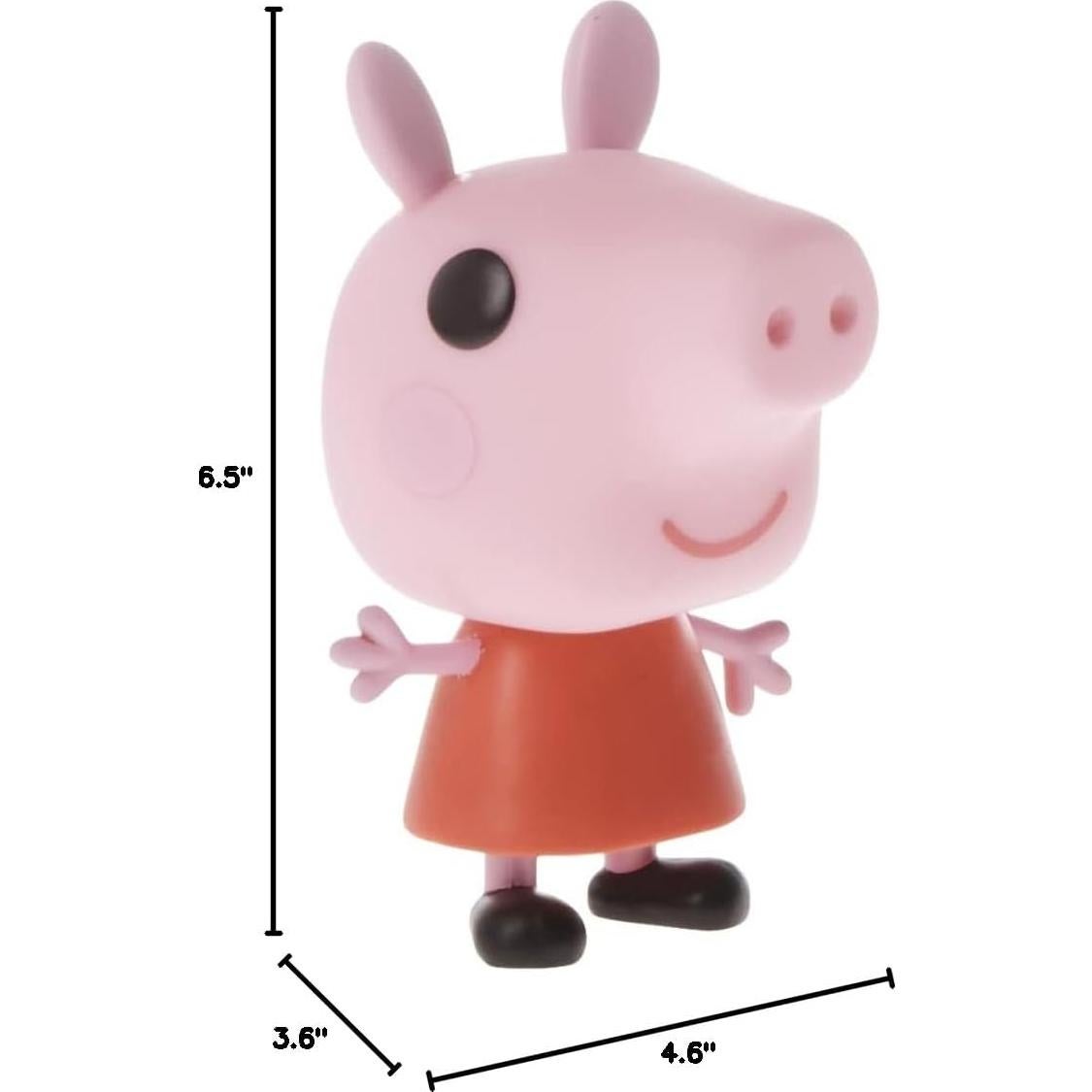 Figura de Vinilo Funko Pop Peppa Pig 9.5 cm Multicolor