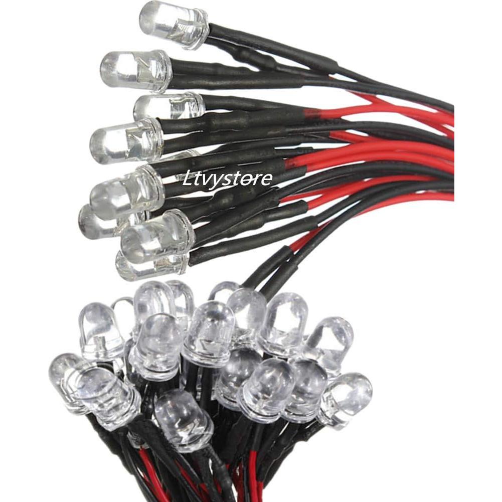 Kit 210 Pcs Diodos LED 3MM Pre Cableados 12V Ltvystore