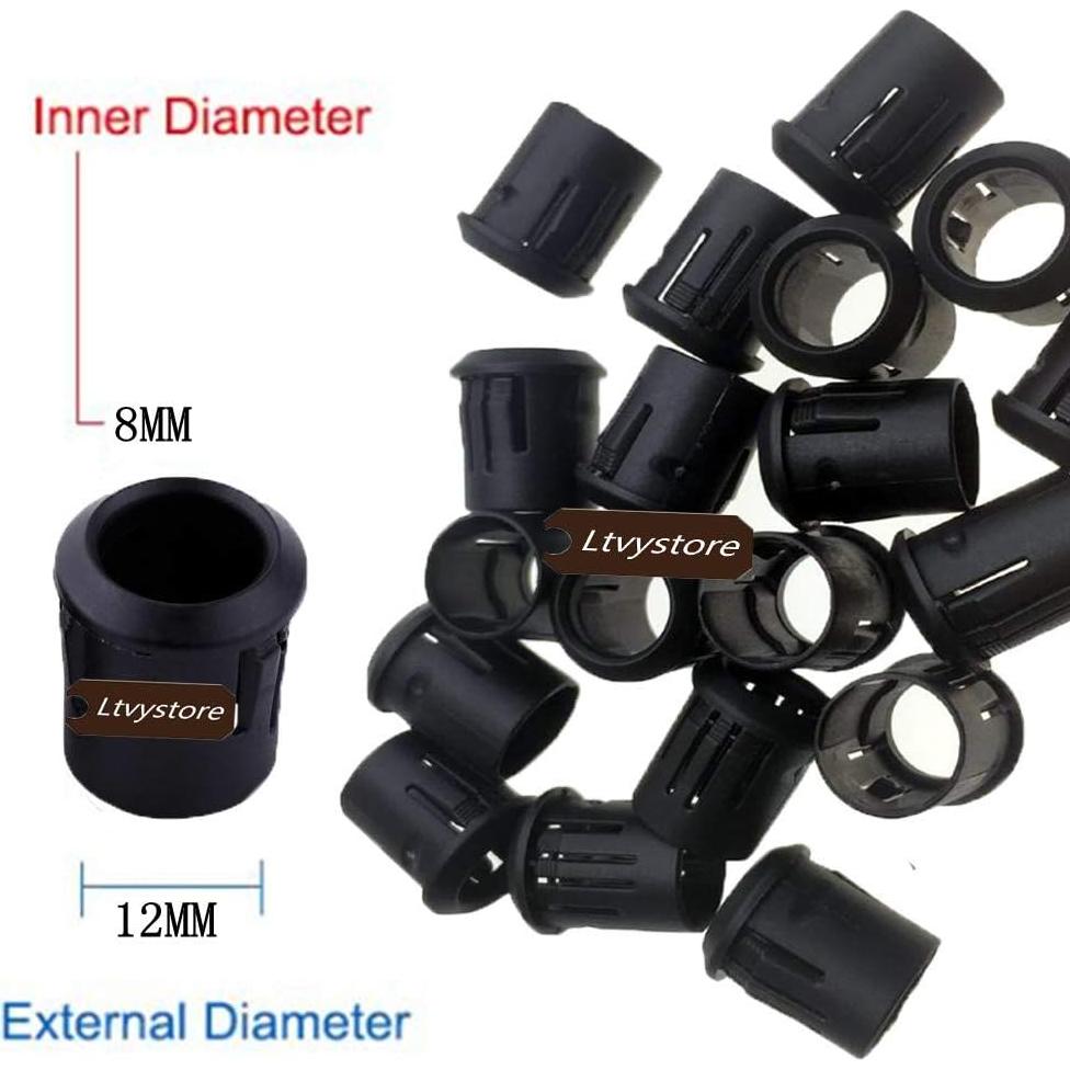 50 Pcs LED Pre Cableados 8MM Ltvystore 24V Multicolor