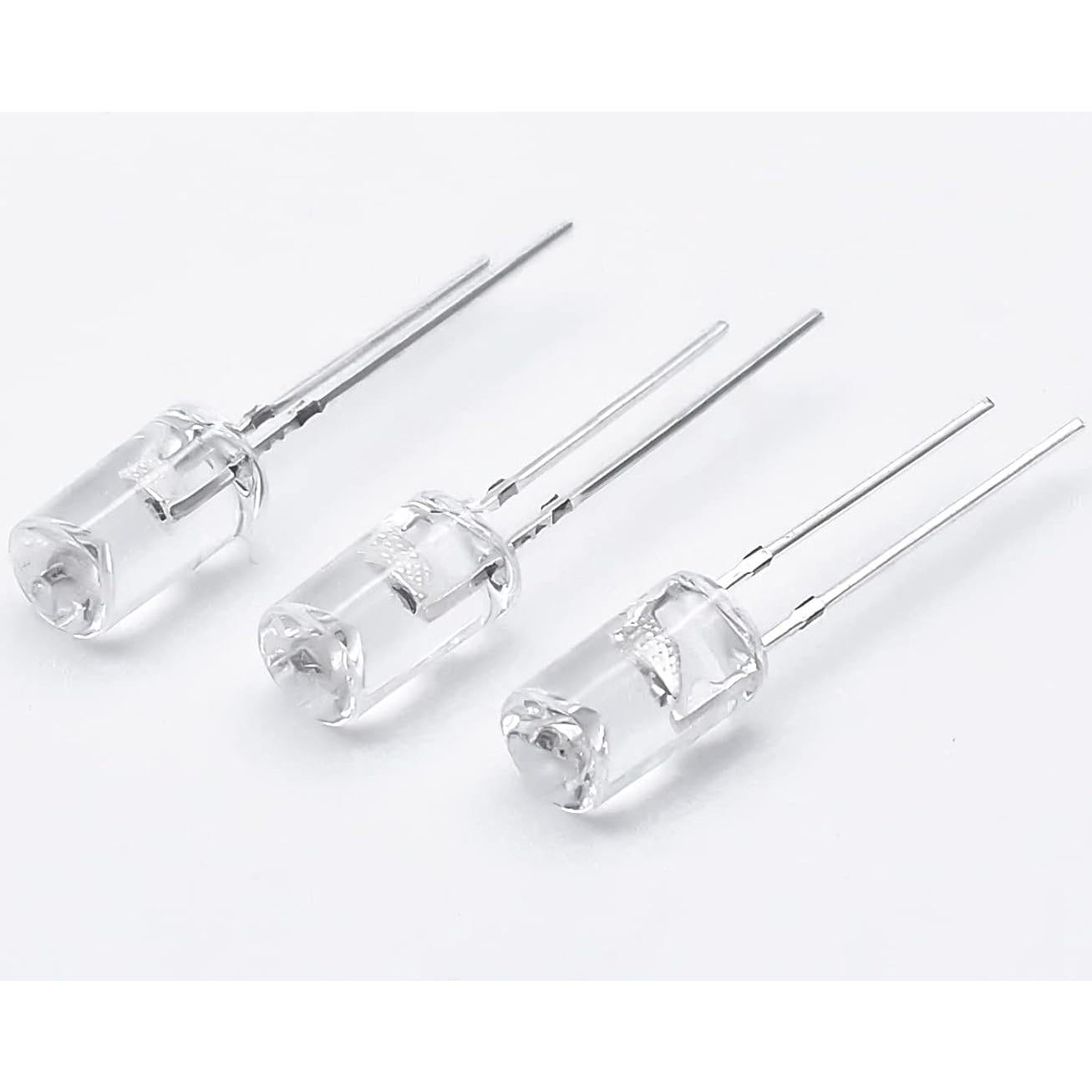 Diodos LED 3mm Rojos Fly Sky - 120 Piezas Alta Luminosidad