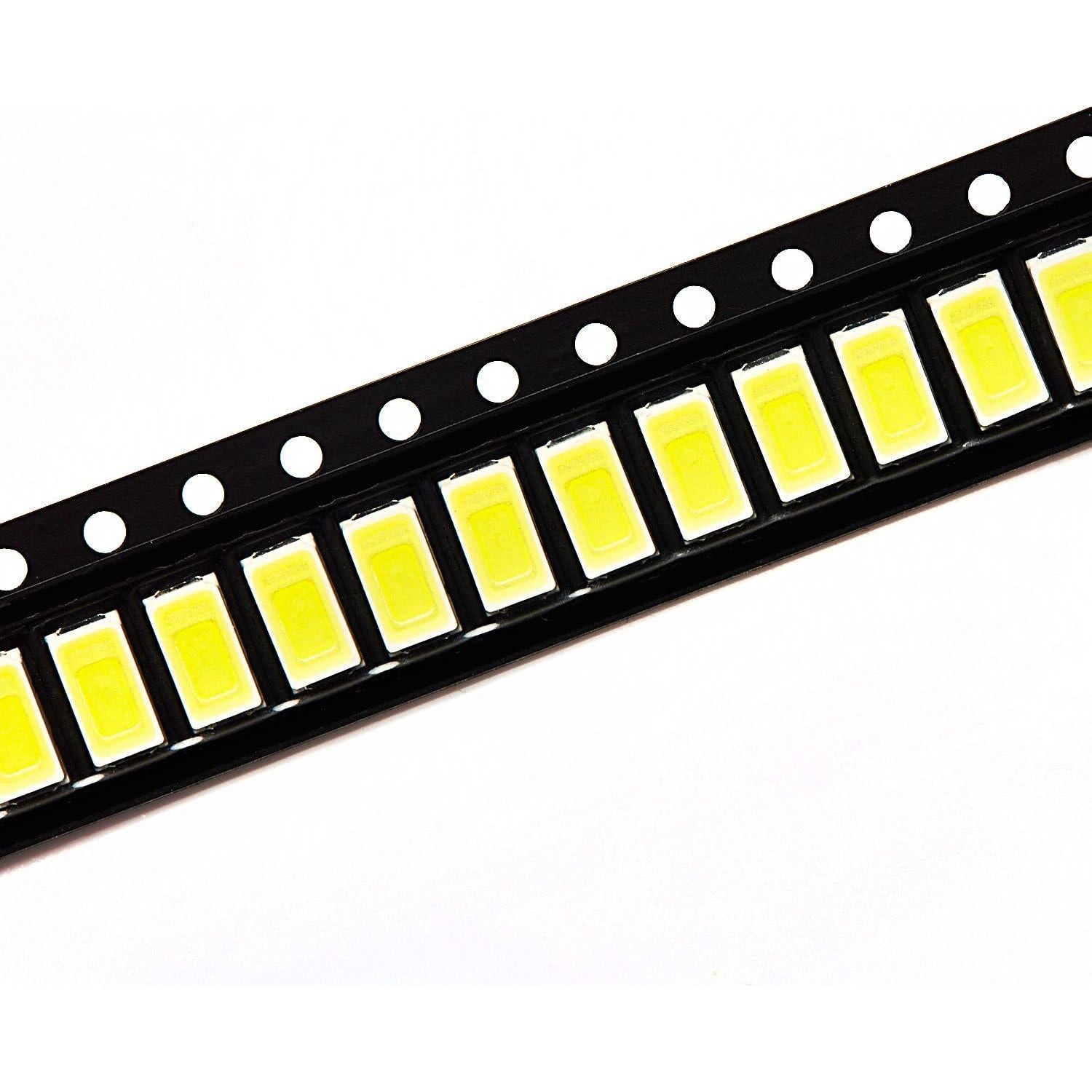 100 LEDs SMD CHANZON 5730 Blanco 6000K 55LM 3V
