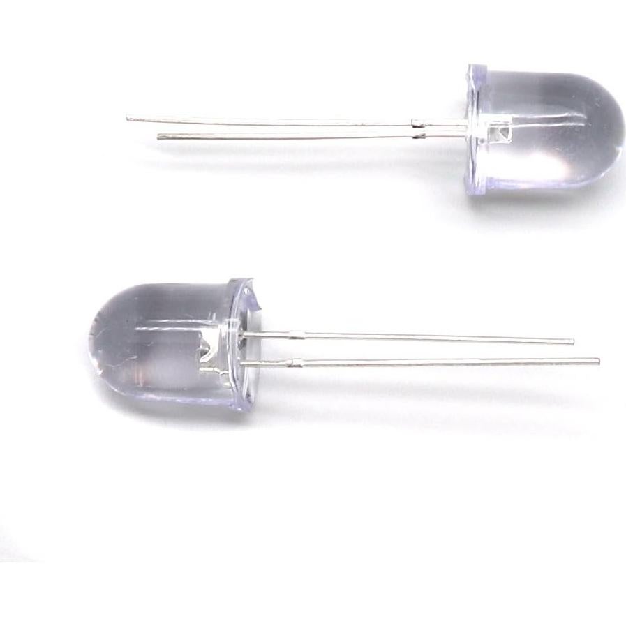 100 Diodos LED Blancos 10mm Yootop para Proyectos DIY