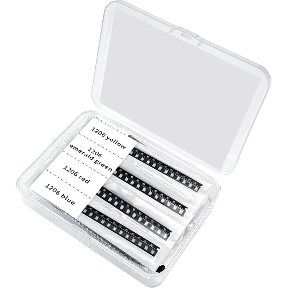 Kit de 400 LEDs SMD 20 tipos 1210 1206 0805 0603 VANXY