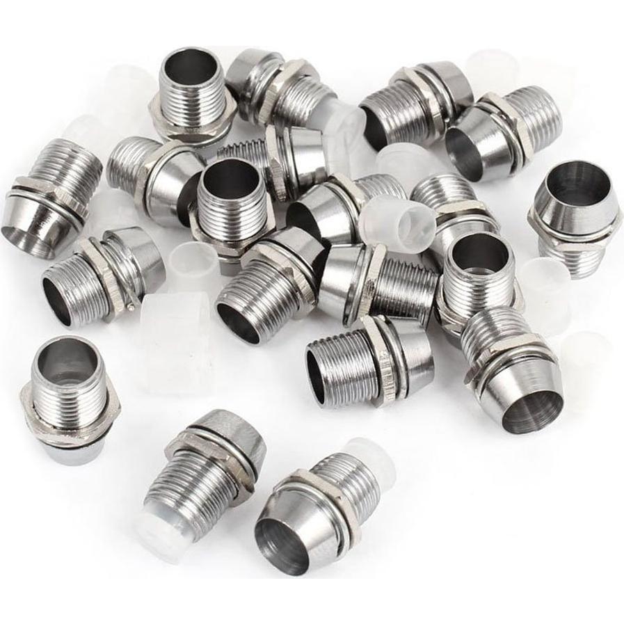 Soporte LED E-outstanding 25-Pack 5mm Cobre Cromado