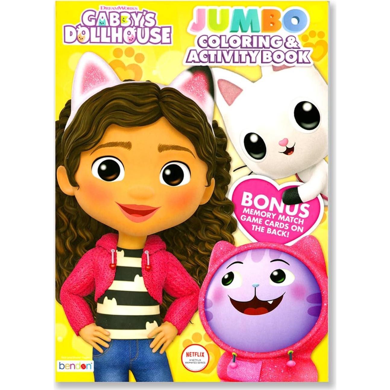 Paquete de 6 Libros para Colorear Bendon - Gabby's y Peppa