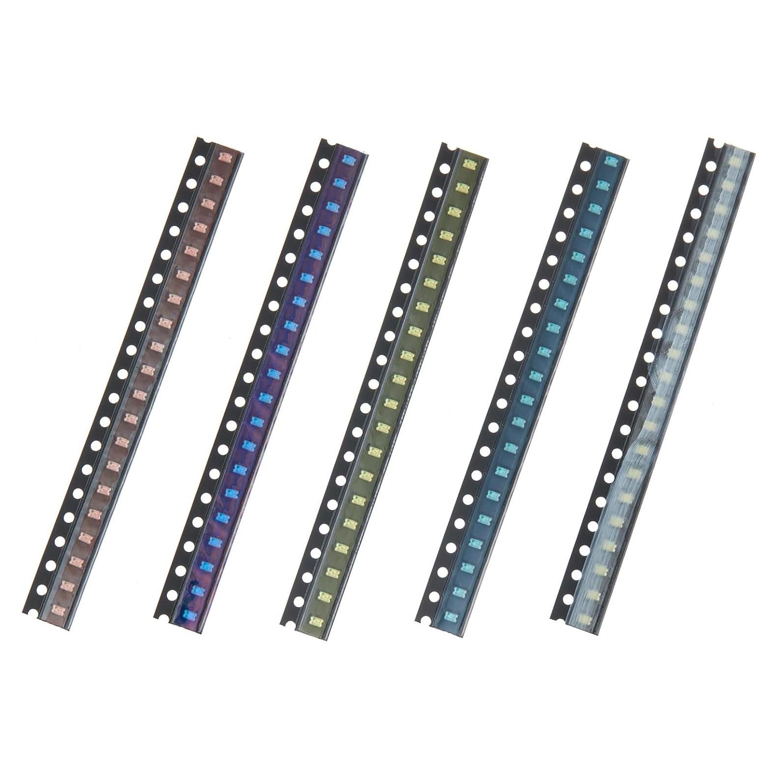 Kits 100 LEDs SMD 0805 Bridgold 5 Colores 20mA Alta Intensidad