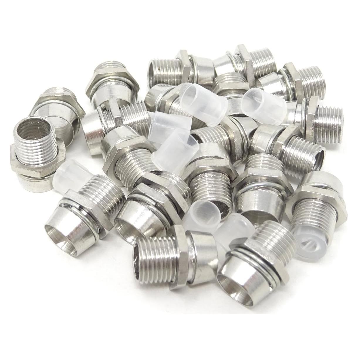 Soporte para LED 5mm Honbay - 20PCS, Aleación de Zinc