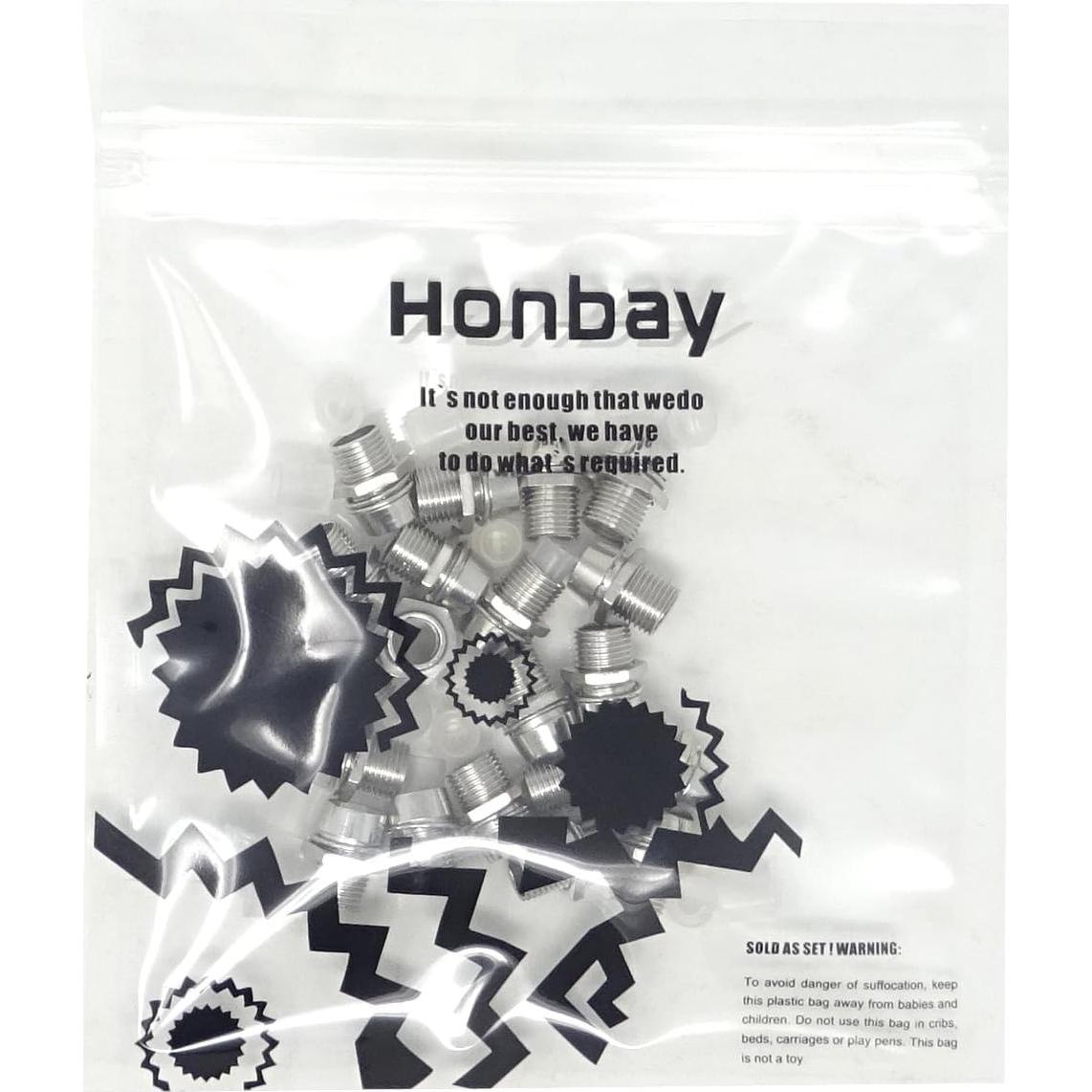 Soporte para LED 5mm Honbay - 20PCS, Aleación de Zinc