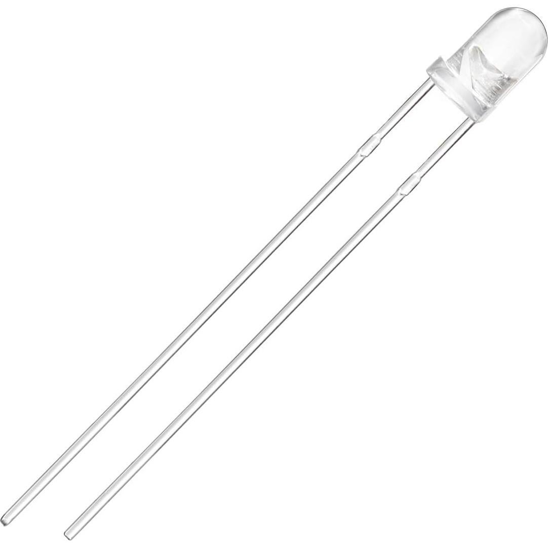 Diodo LED Infrarrojo 940nm CHANZON 100 Piezas 3mm