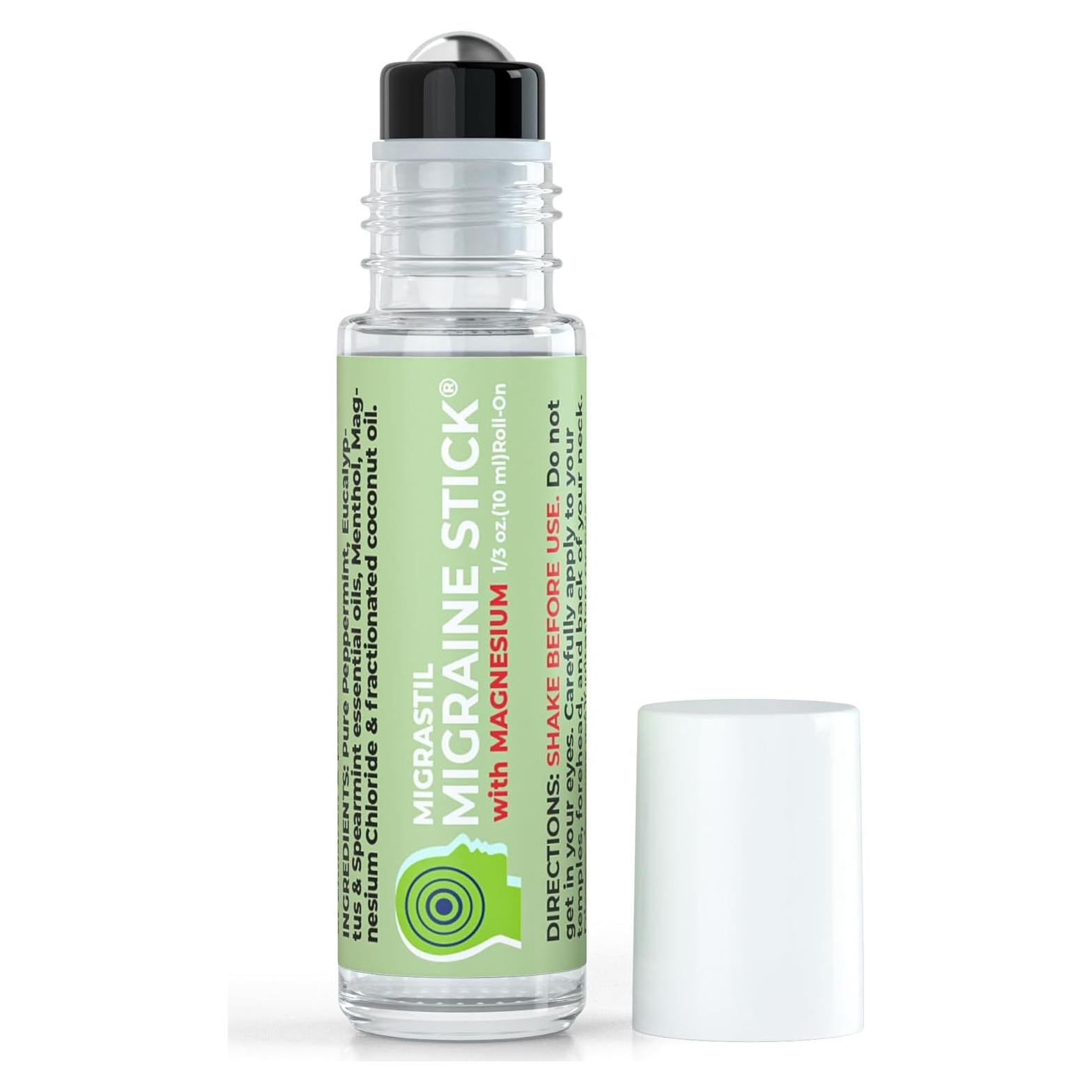 Varilla para Migraña con Magnesio y Aceites Esenciales 10 ml