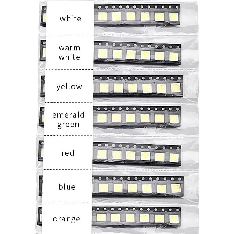 Kits de LED SMD 5050 70Pcs 7 Colores VANXY
