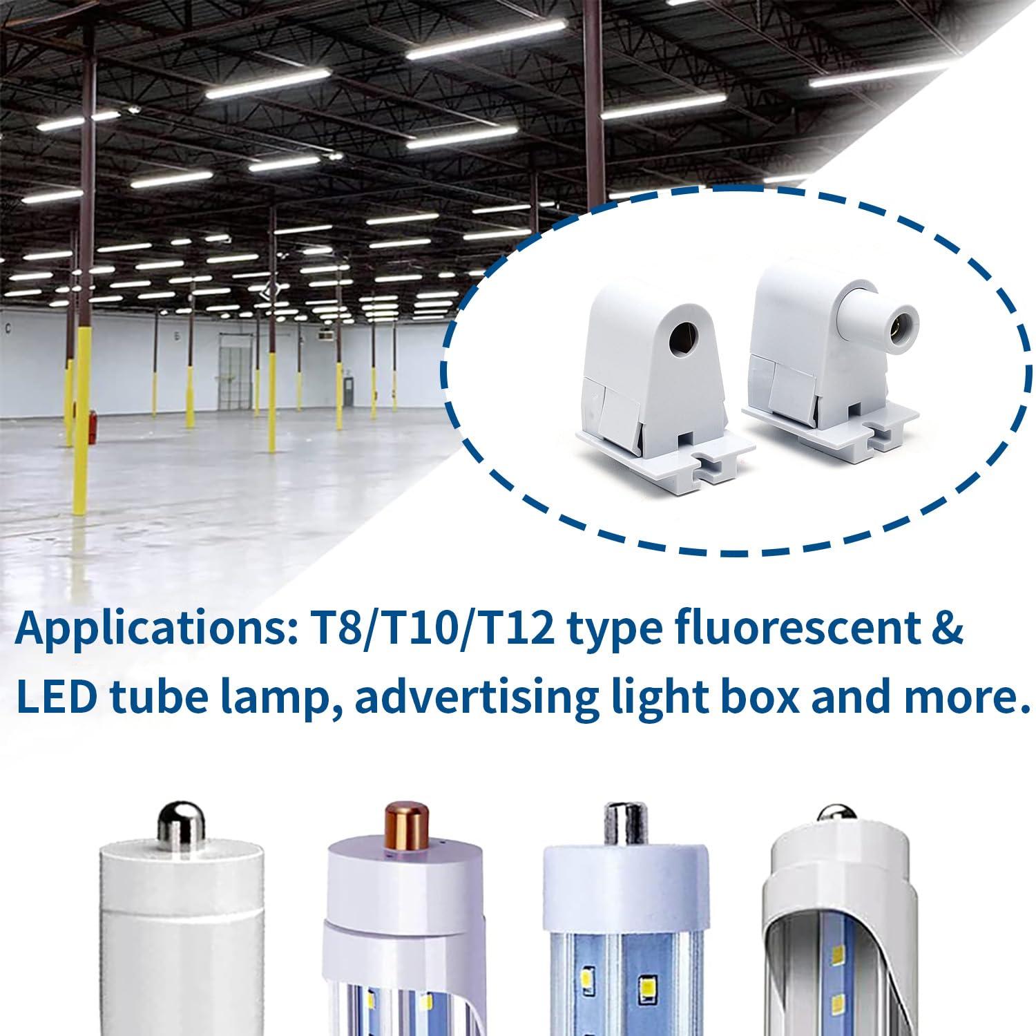 Conectores de Portalámparas FA8 Surf Turtle para T8 T10 T12