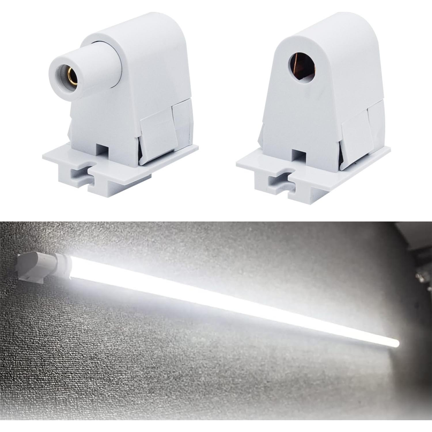 Conectores de Portalámparas FA8 Surf Turtle para T8 T10 T12