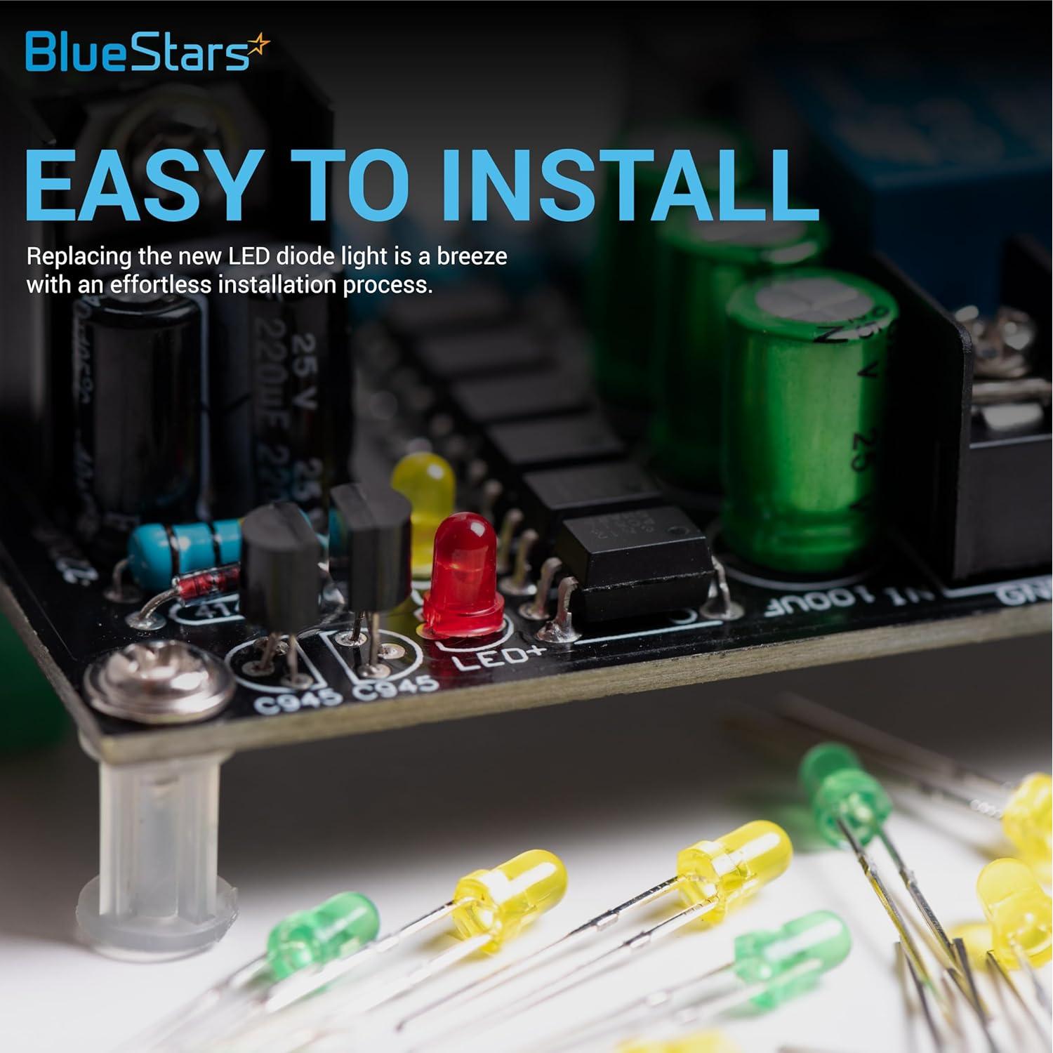 Kit de 500 Diodos LED 5mm BlueStars - 5 Colores Variados