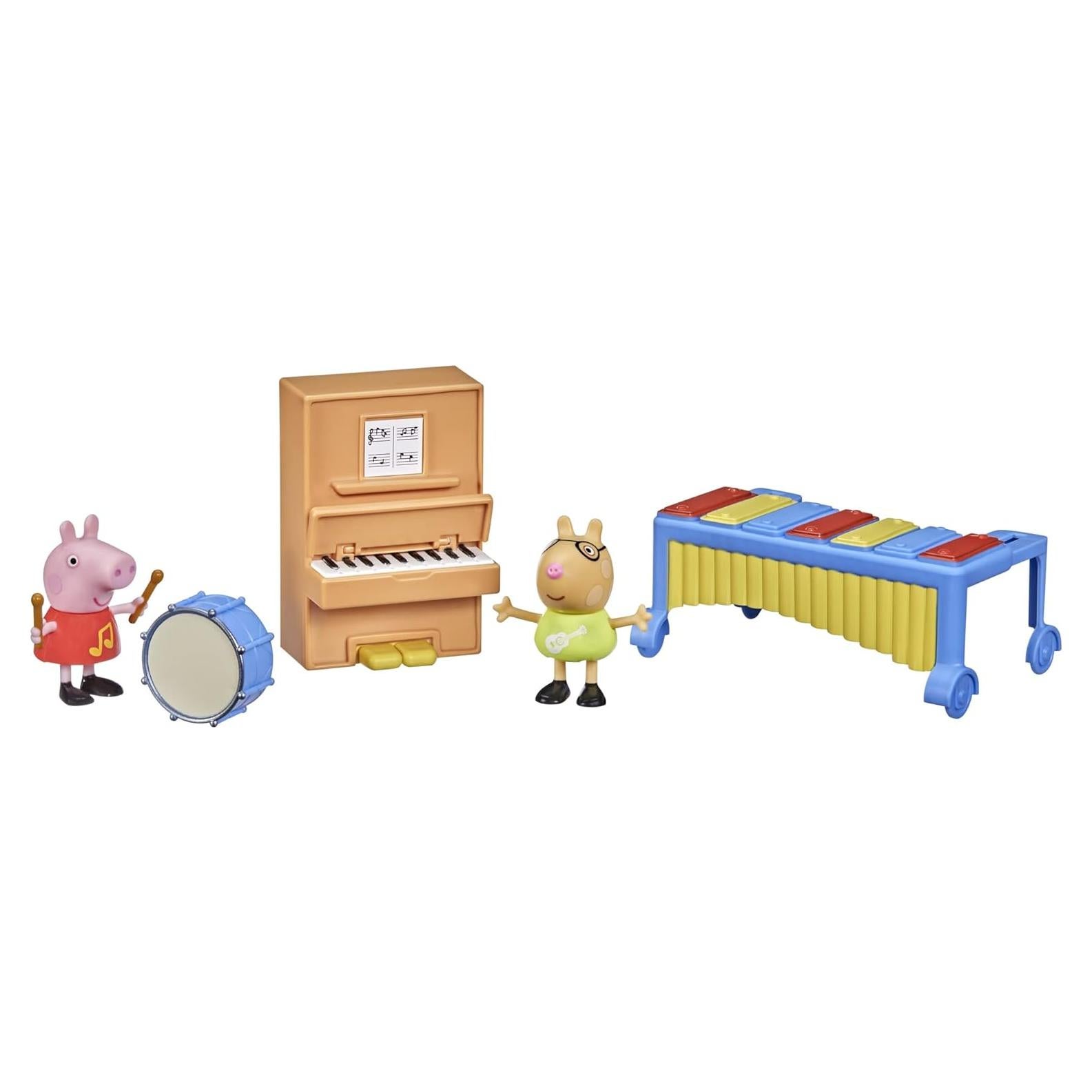 Juguete Peppa Pig Haciendo Música con Figuras y Accesorios