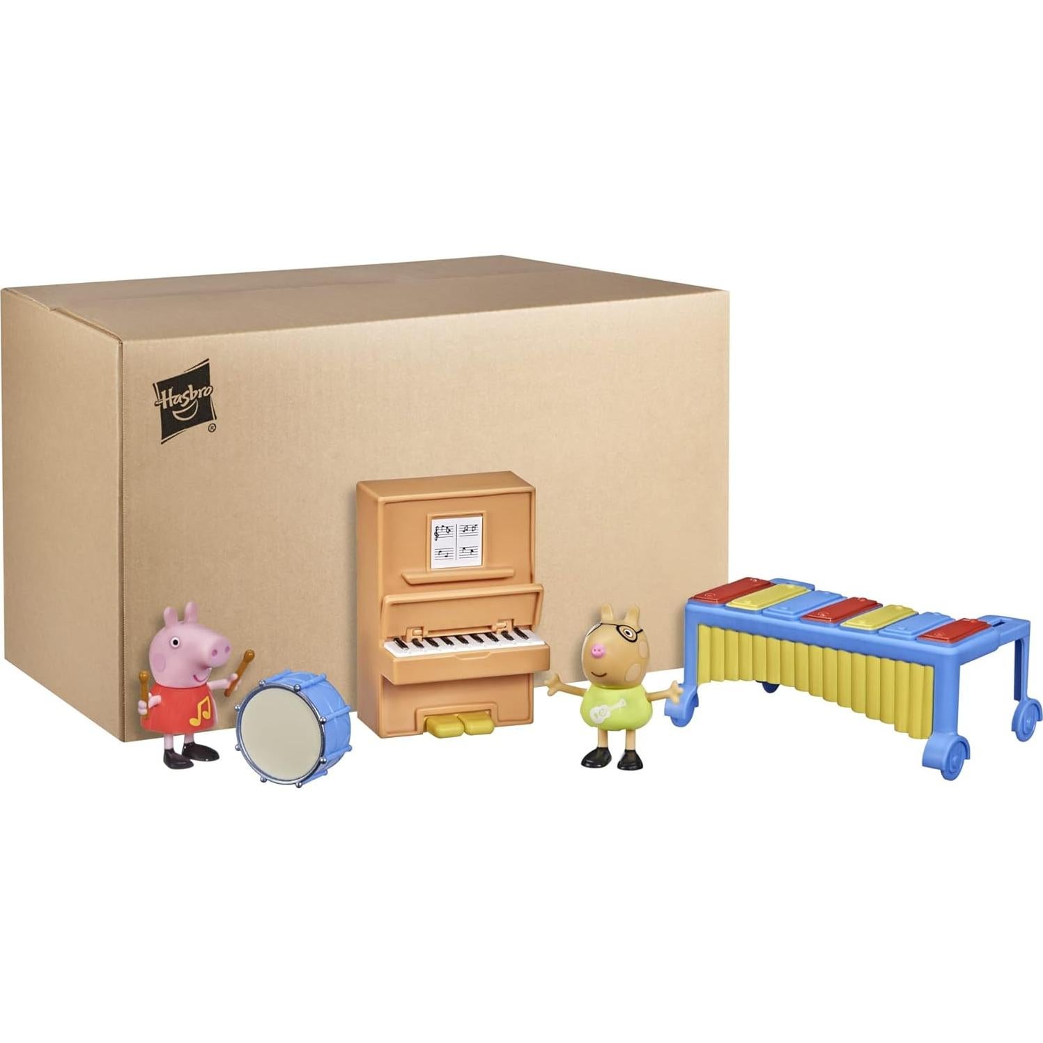 Juguete Peppa Pig Haciendo Música con Figuras y Accesorios