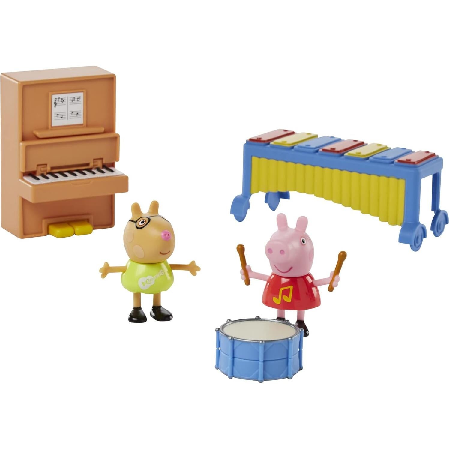 Juguete Peppa Pig Haciendo Música con Figuras y Accesorios