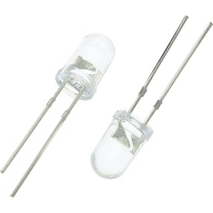 100 Diodos LED 5mm Azul Parpadeante TOPXCDZ 2.2-3V