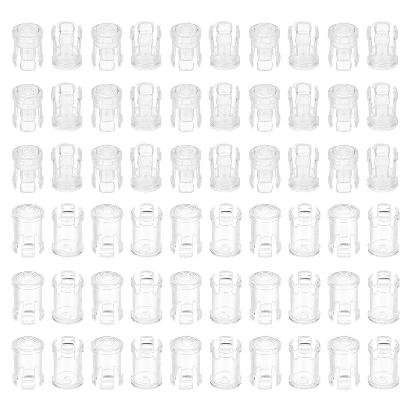 Soporte LED Transparente PATIKIL 3mm/5mm Paquete 60 Piezas