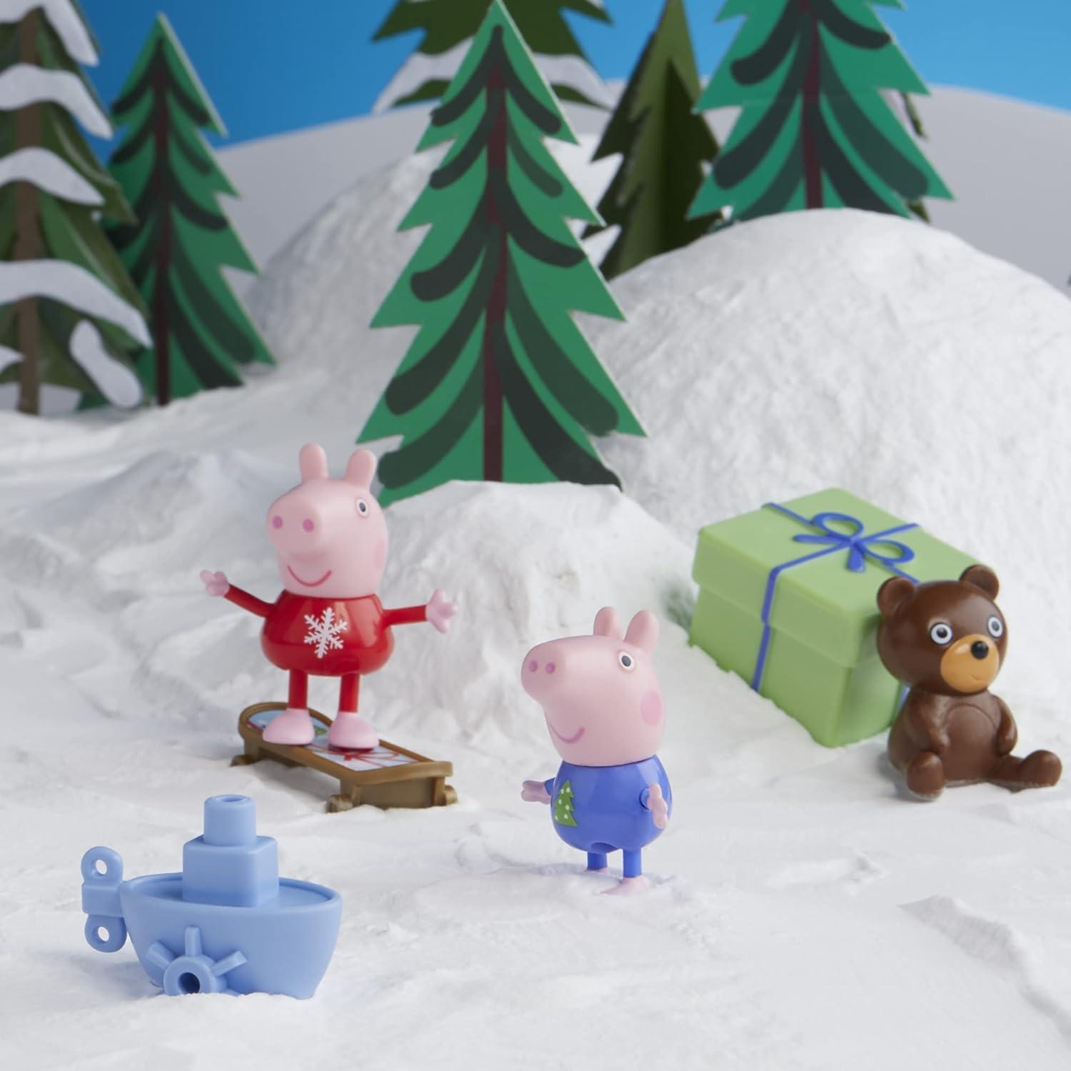 Calendario de Adviento Peppa Pig con 24 Juguetes Sorpresa