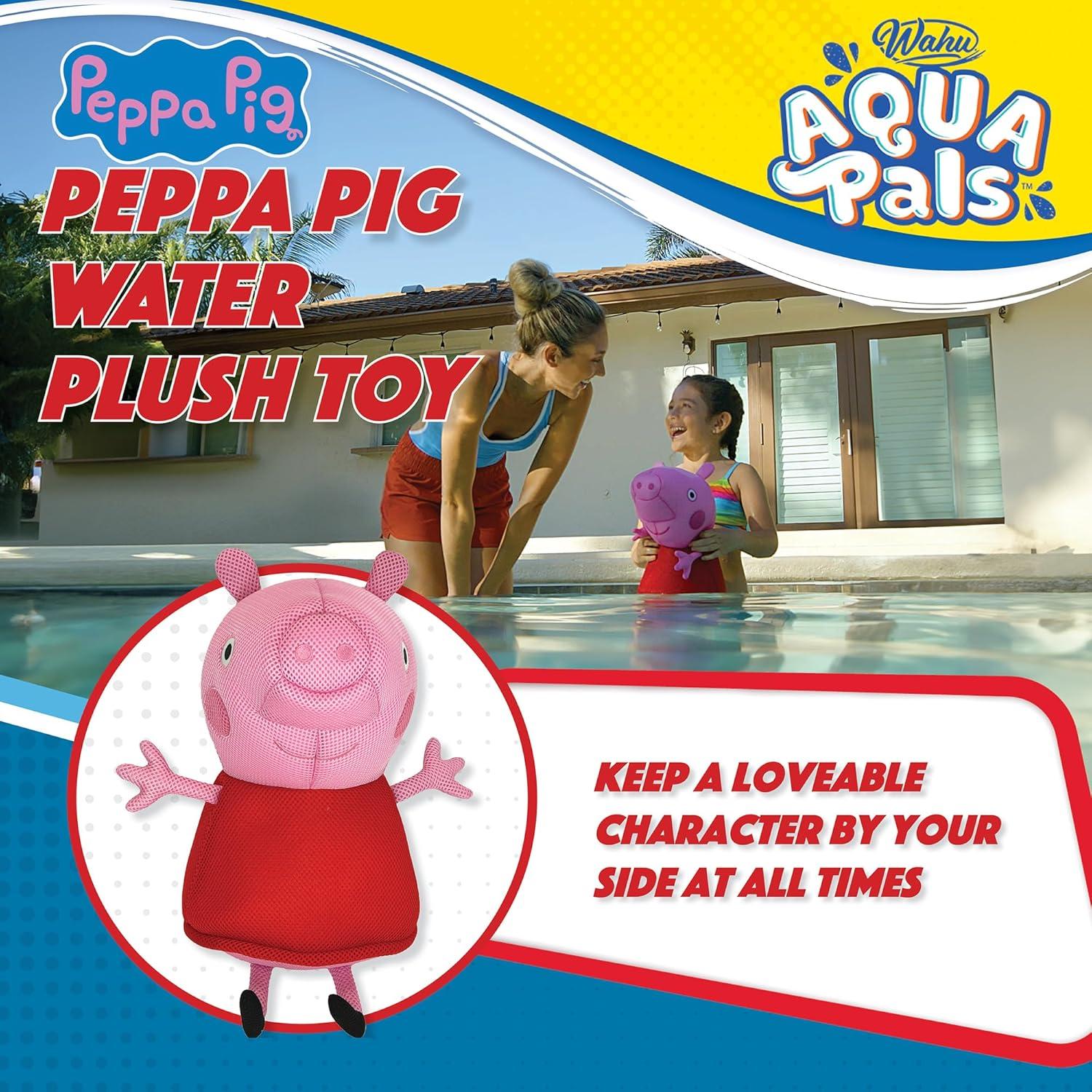 Wahu Aqua Pals Peppa Pig Juguete de Agua 40 cm para Niños