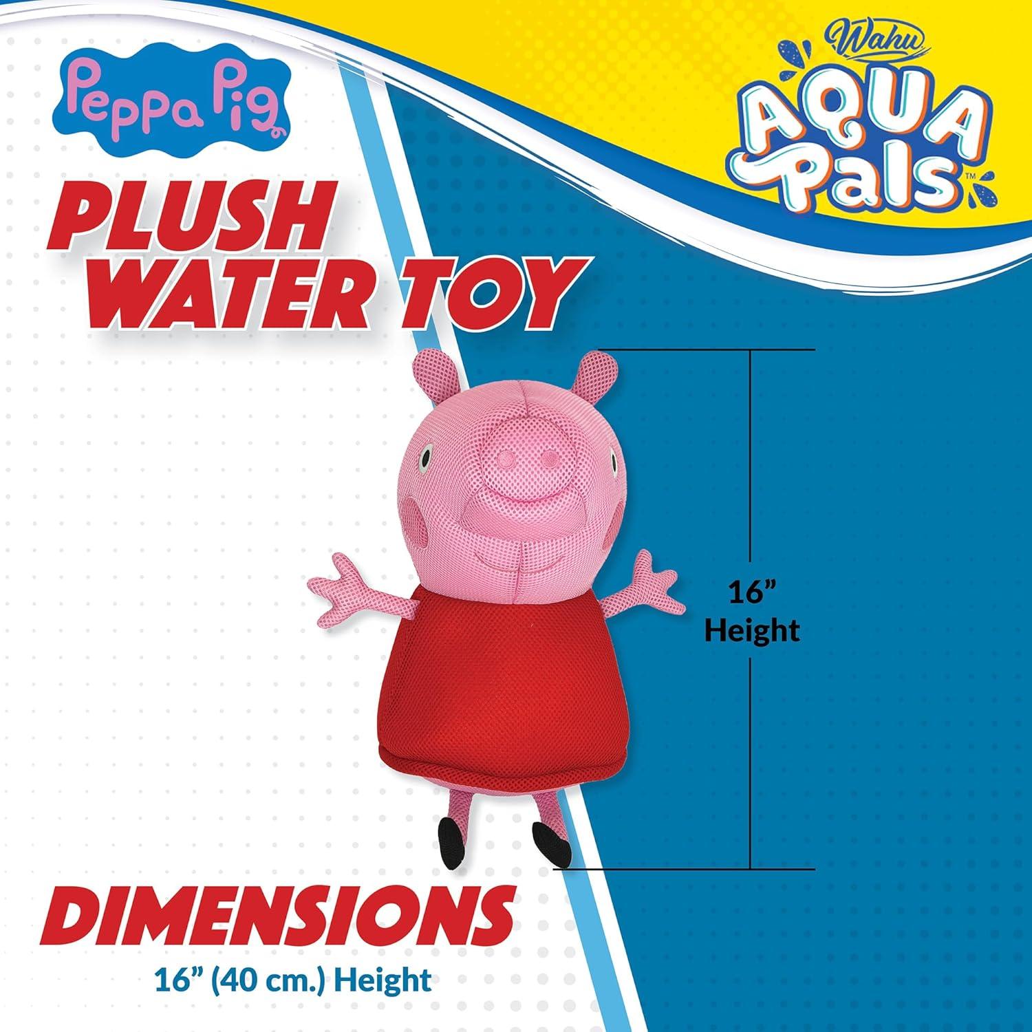 Wahu Aqua Pals Peppa Pig Juguete de Agua 40 cm para Niños