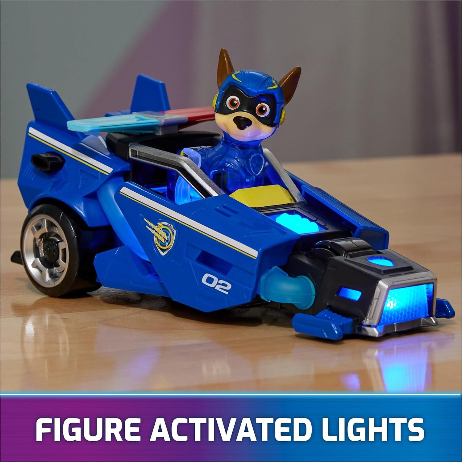 Coche de Juguete Paw Patrol Chase Poderoso con Luces y Sonidos